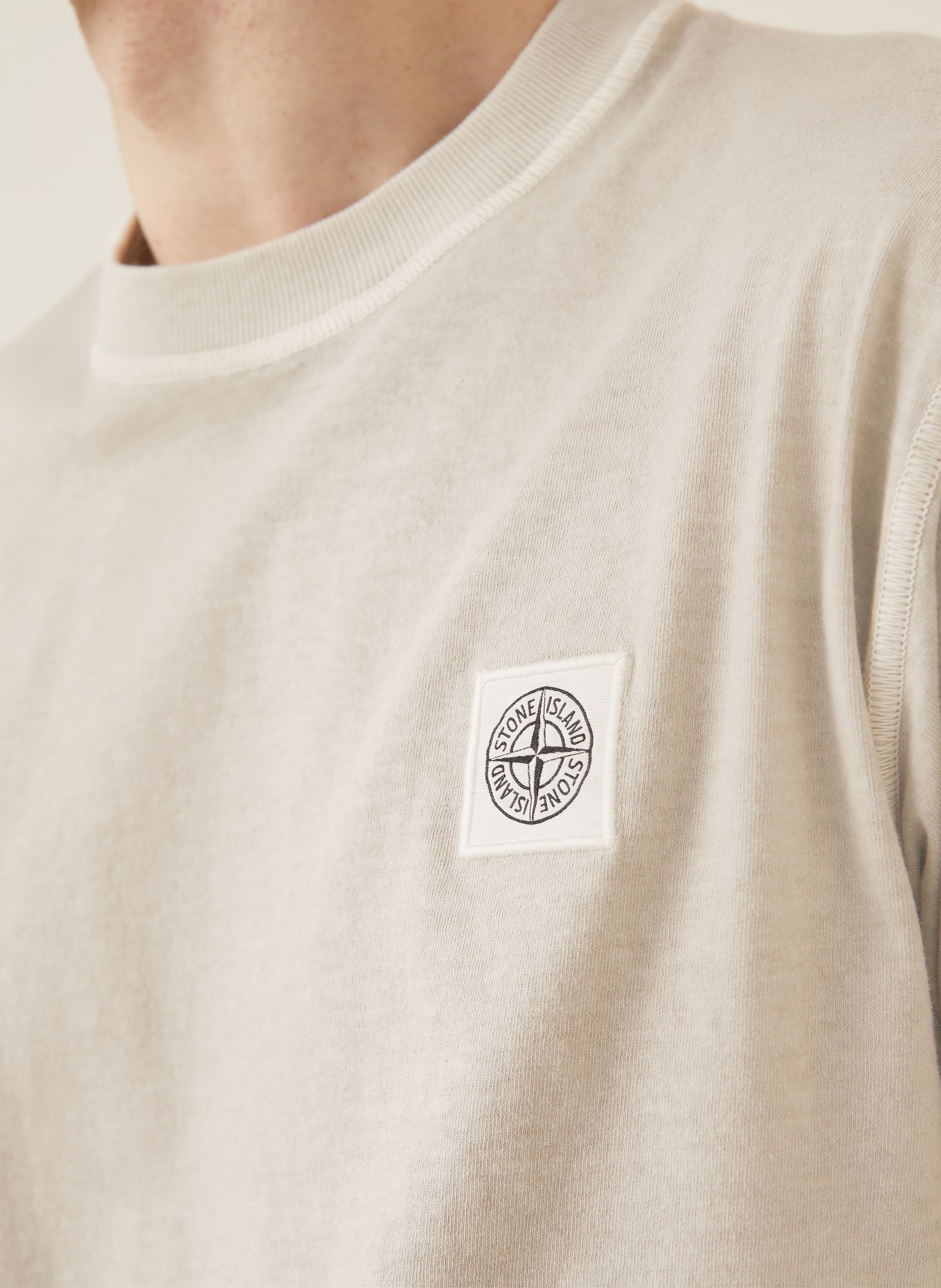STONE ISLAND T-Shirt: HELLGRAU
