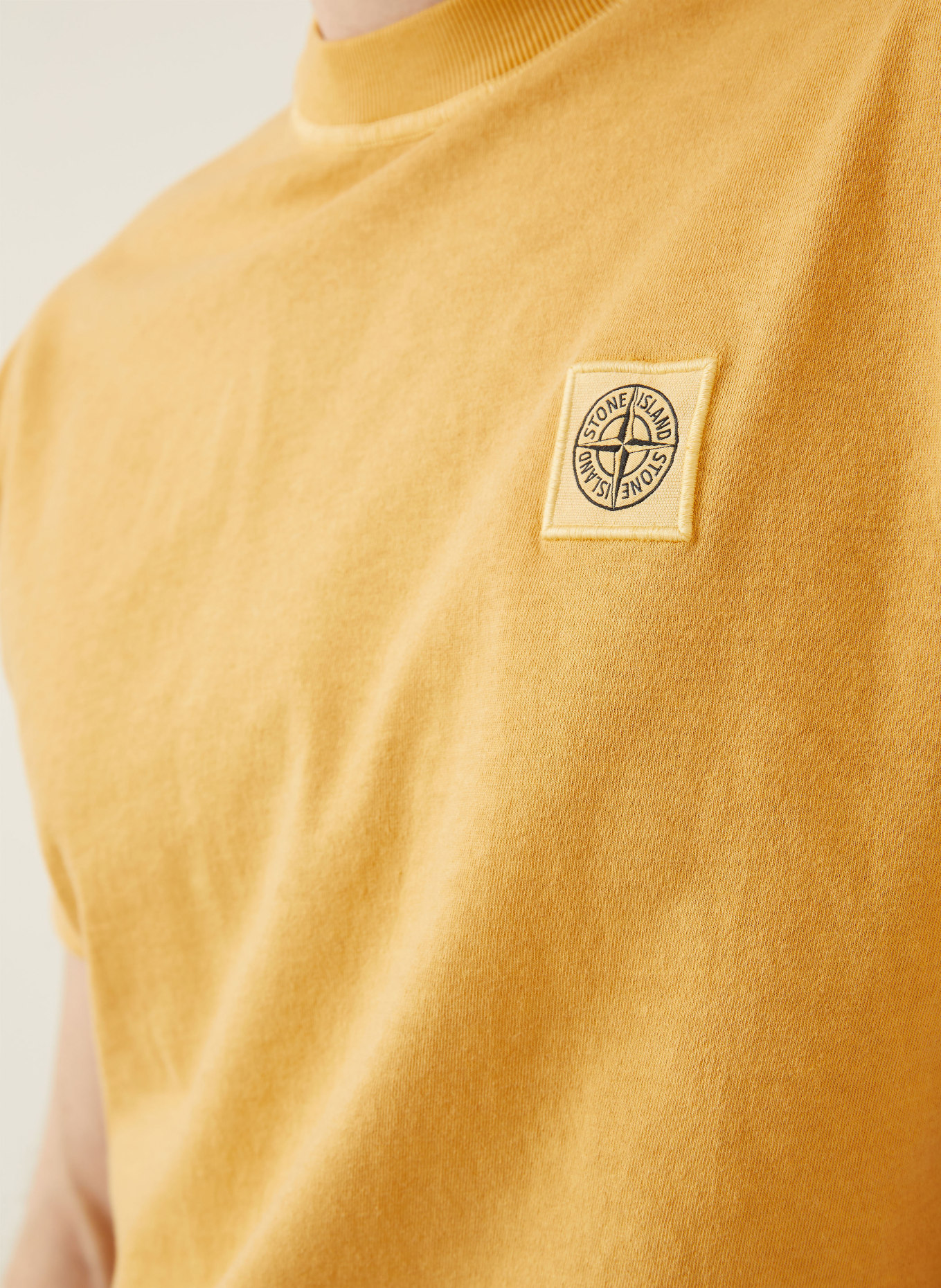STONE ISLAND T-Shirt: HELLGELB