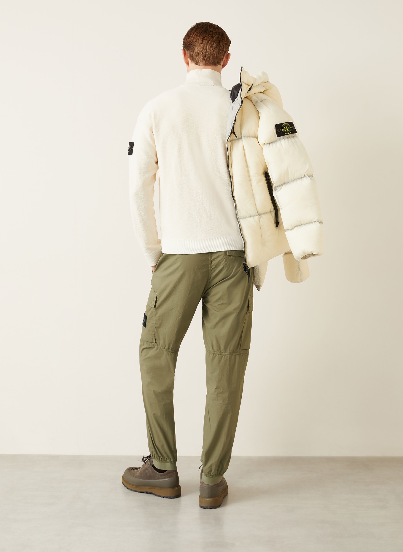STONE ISLAND Cargohose Regular Fit: KHAKI