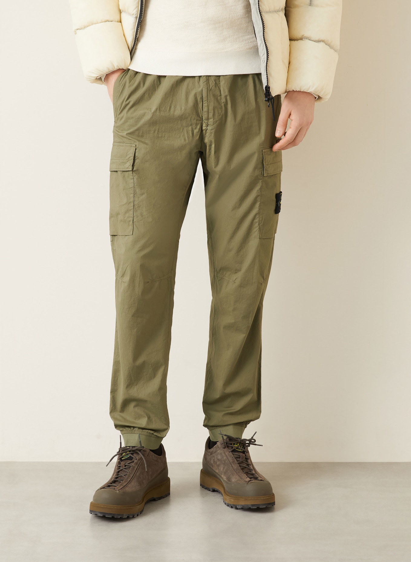 STONE ISLAND Cargohose Regular Fit: KHAKI
