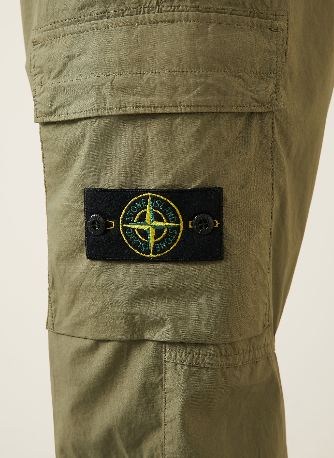 STONE ISLAND Cargohose Regular Fit: KHAKI