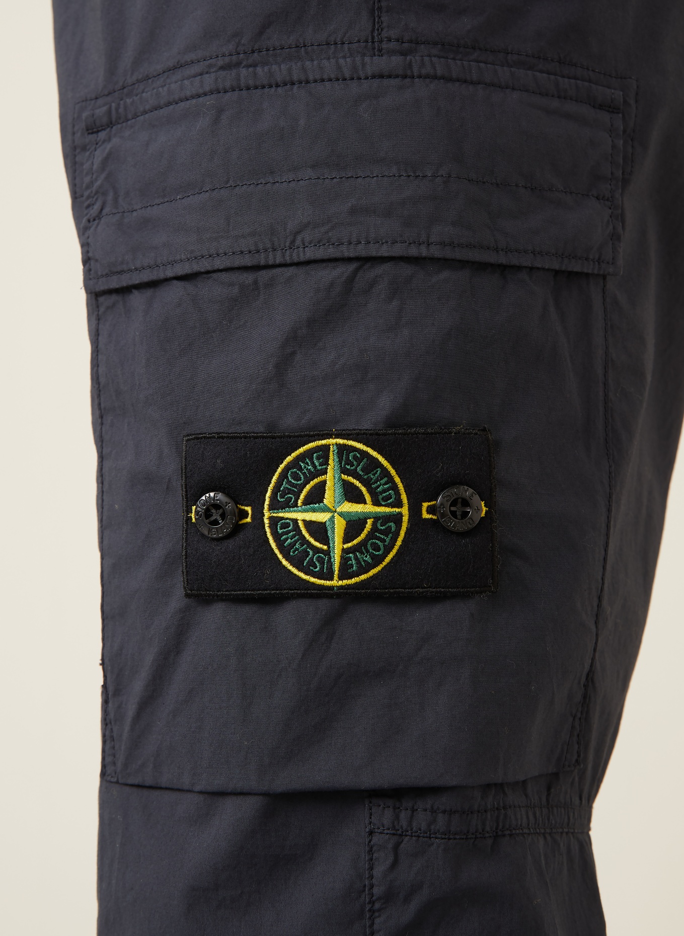 STONE ISLAND Cargohose Regular Fit: DUNKELBLAU