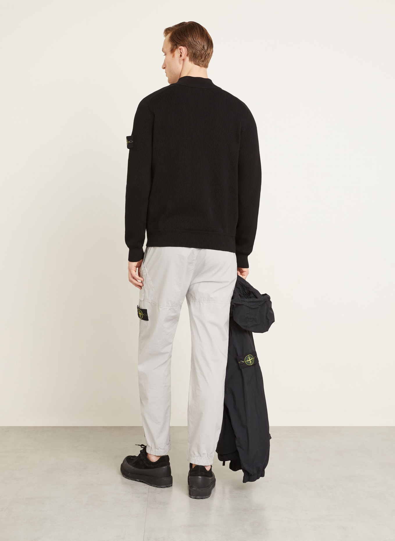 STONE ISLAND Troyer: SCHWARZ