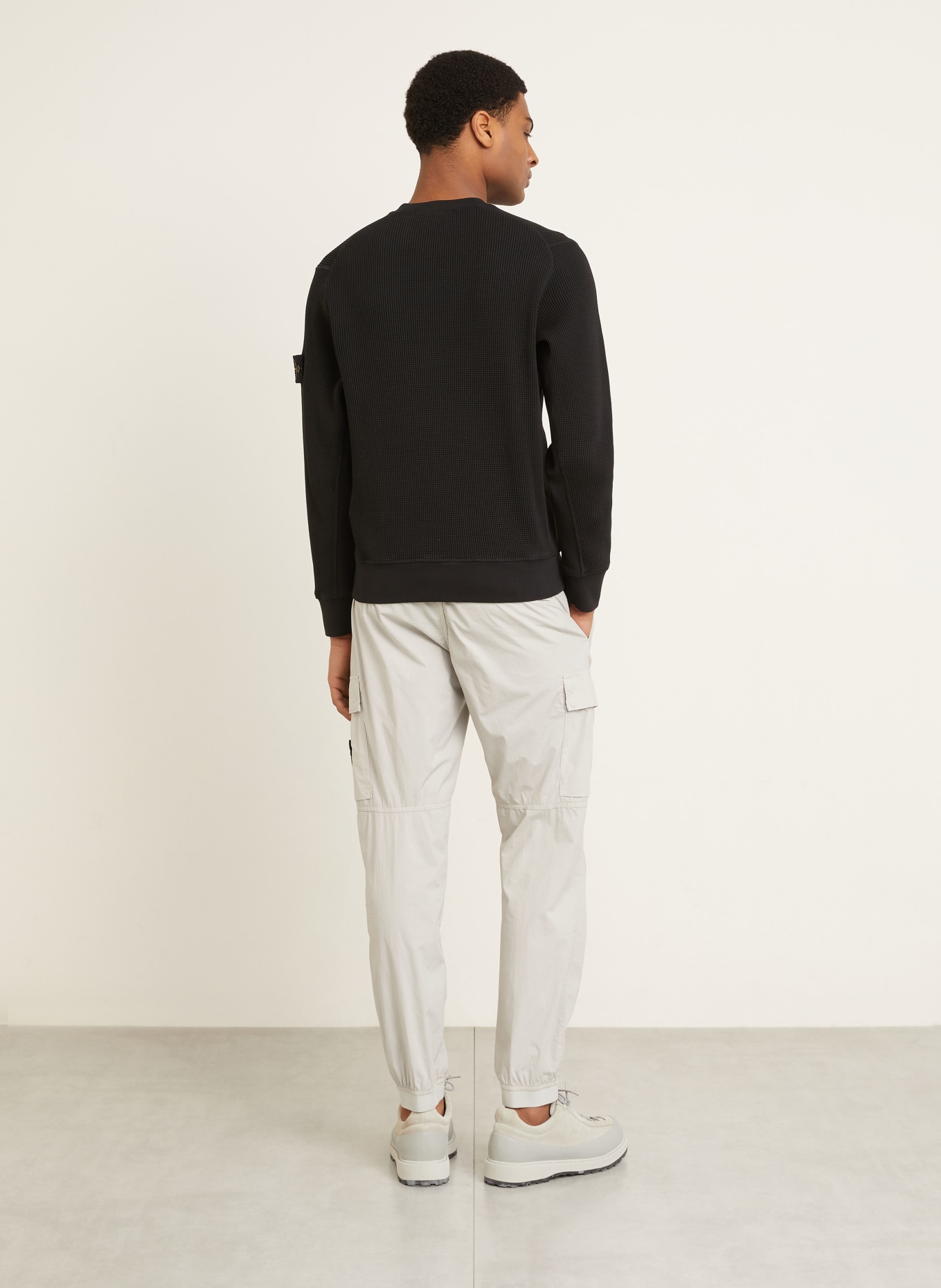 STONE ISLAND svetr: ČERNÁ