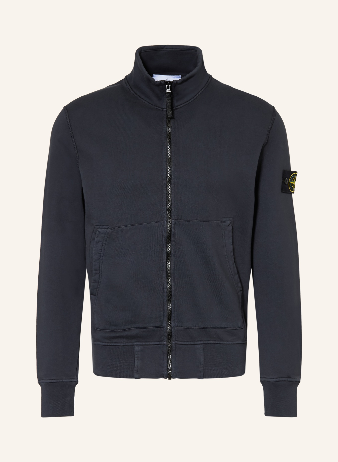 STONE ISLAND Sweatjacke: DUNKELBLAU
