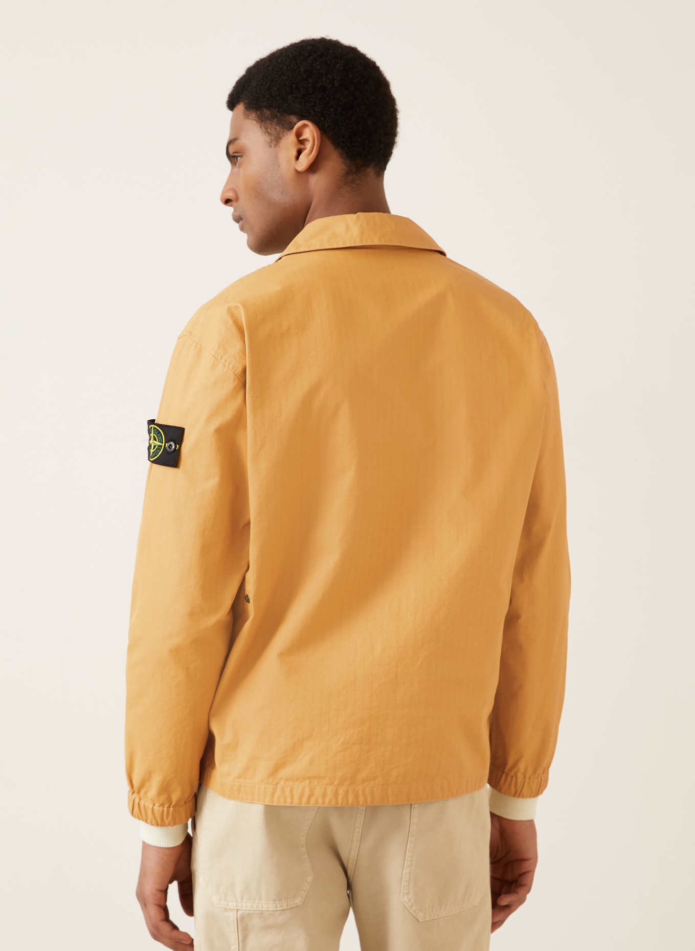 STONE ISLAND Overjacket: DUNKELGELB