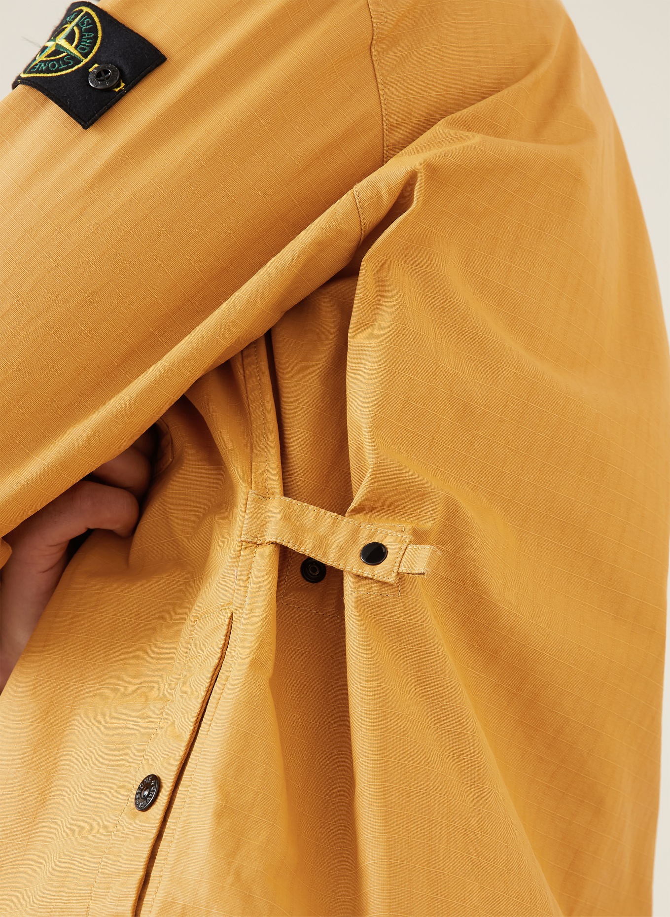 STONE ISLAND Overjacket: DUNKELGELB