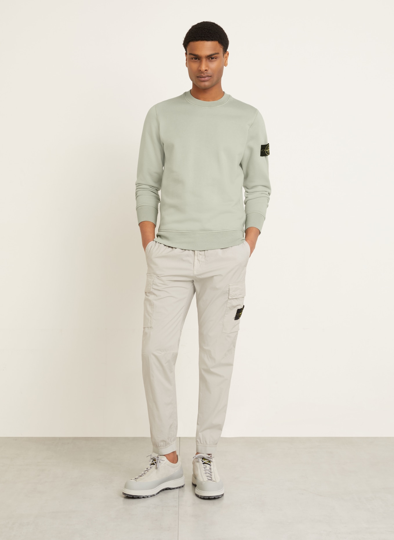 STONE ISLAND bluza: MIĘTOWY