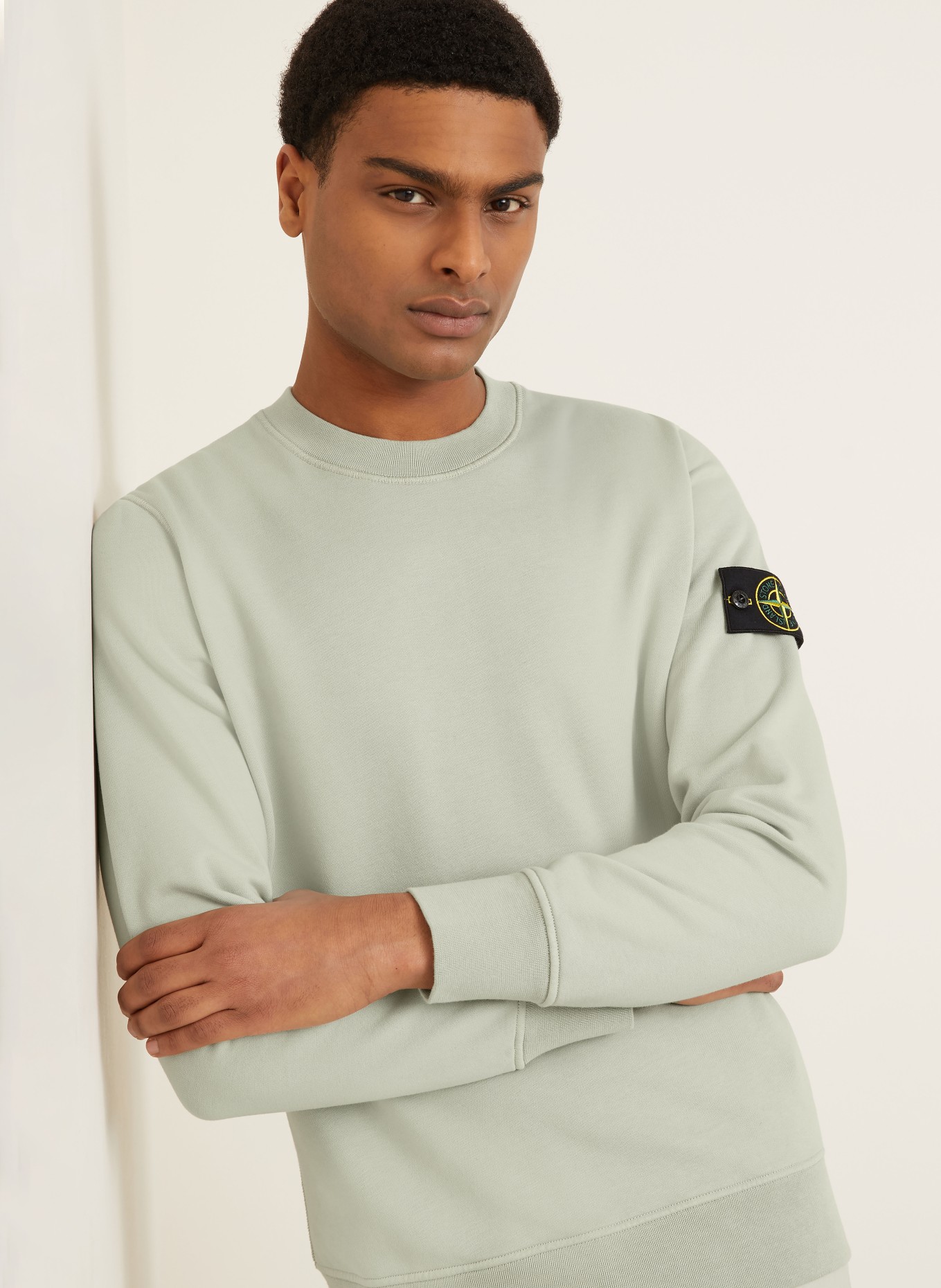 STONE ISLAND bluza: MIĘTOWY