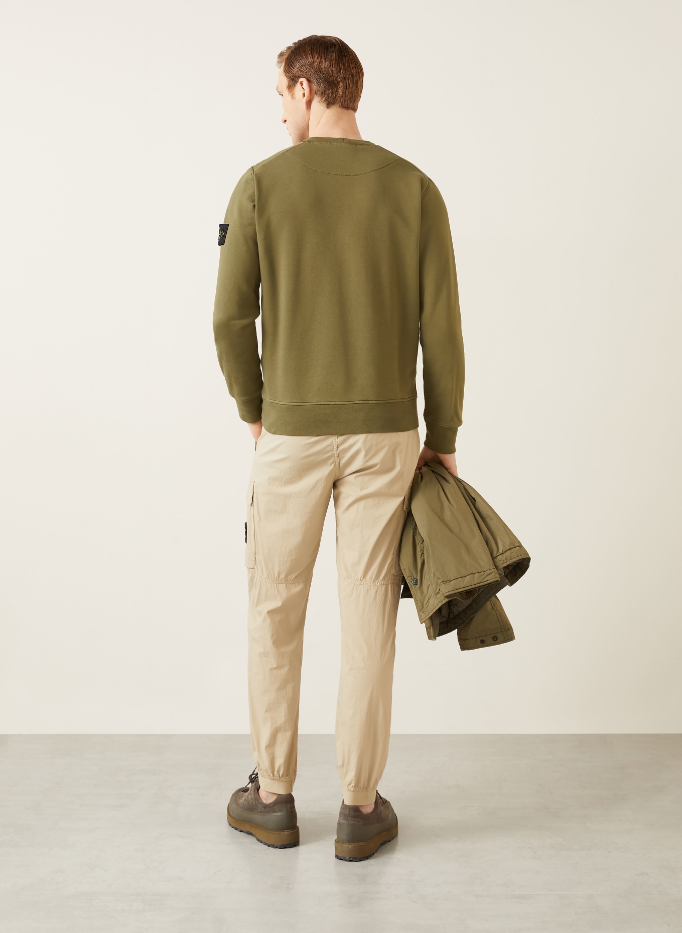 STONE ISLAND Sweatshirt: KHAKI