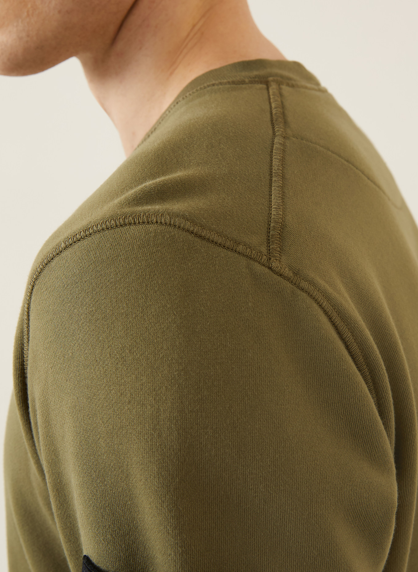 STONE ISLAND Sweatshirt: KHAKI