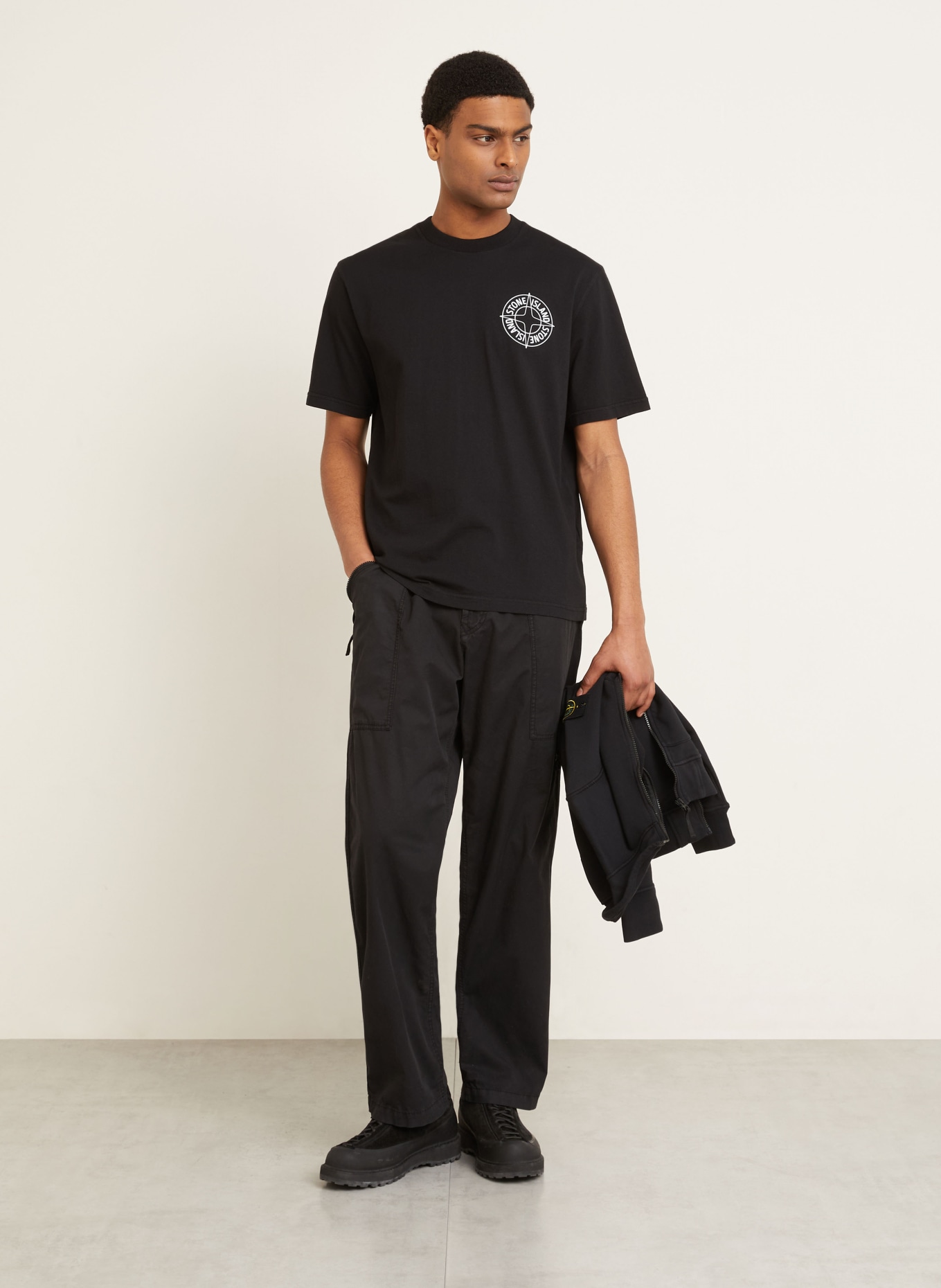 STONE ISLAND T-shirt: BLACK