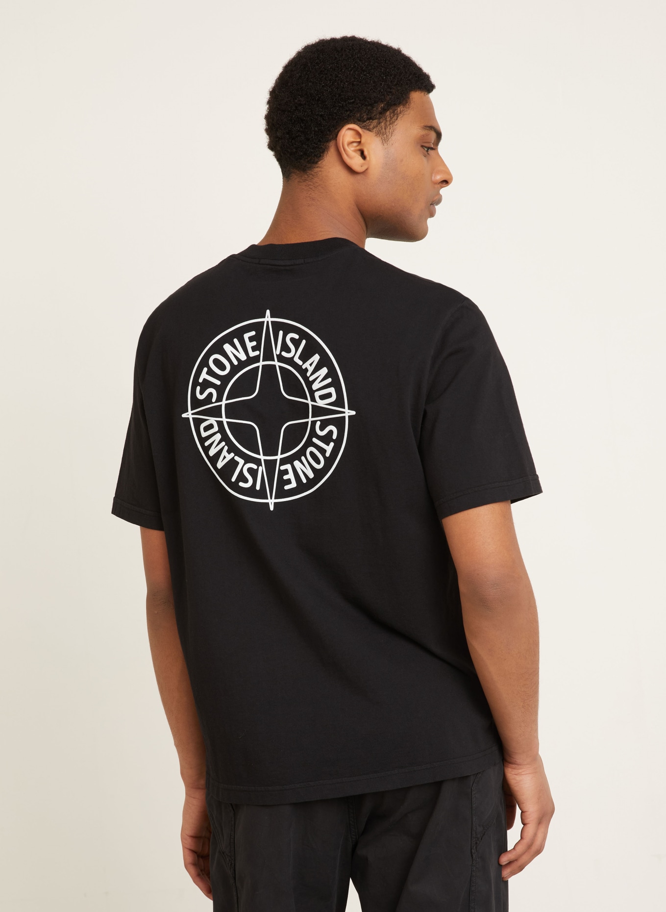 STONE ISLAND T-shirt: BLACK