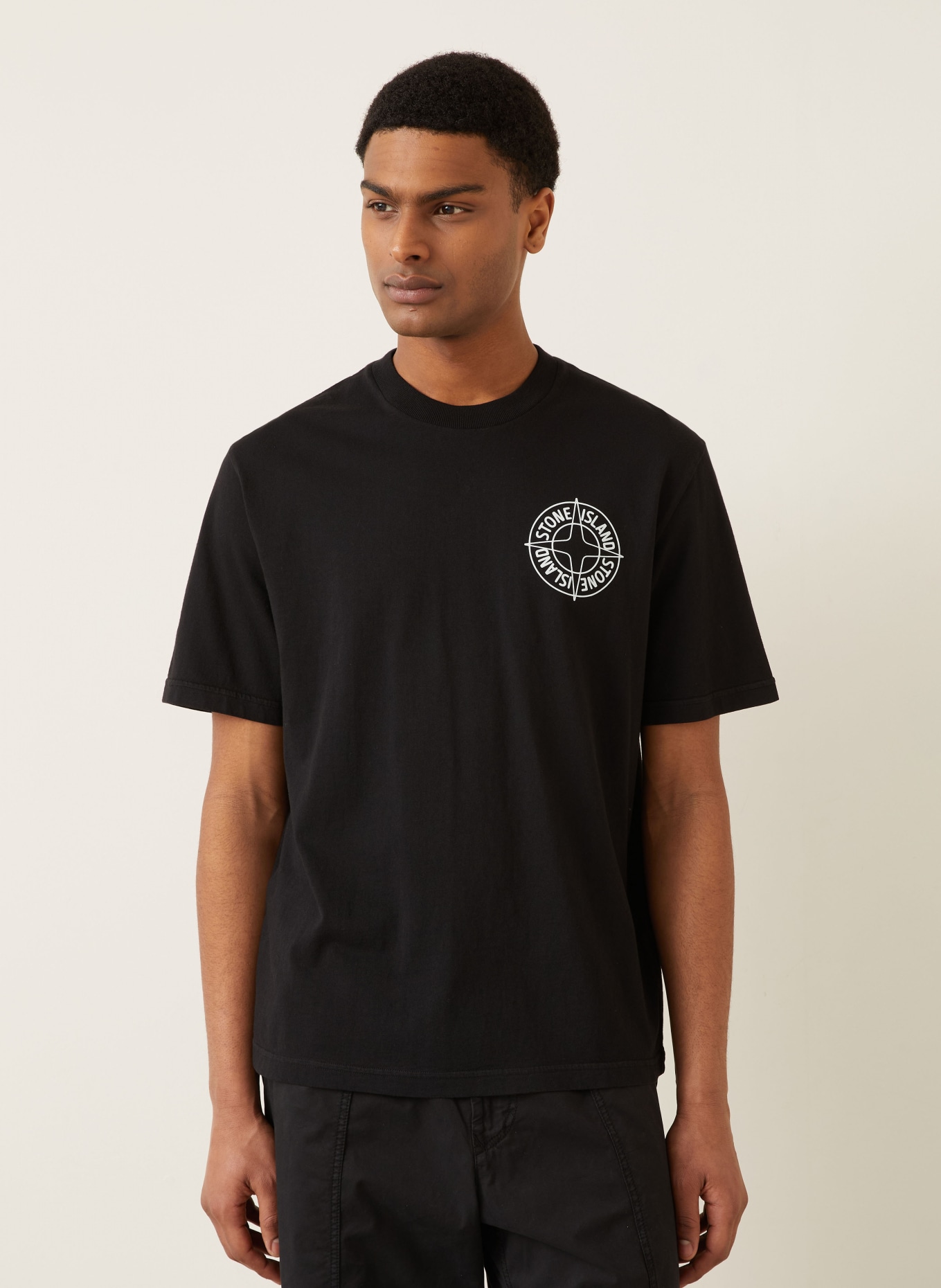 STONE ISLAND T-shirt: BLACK
