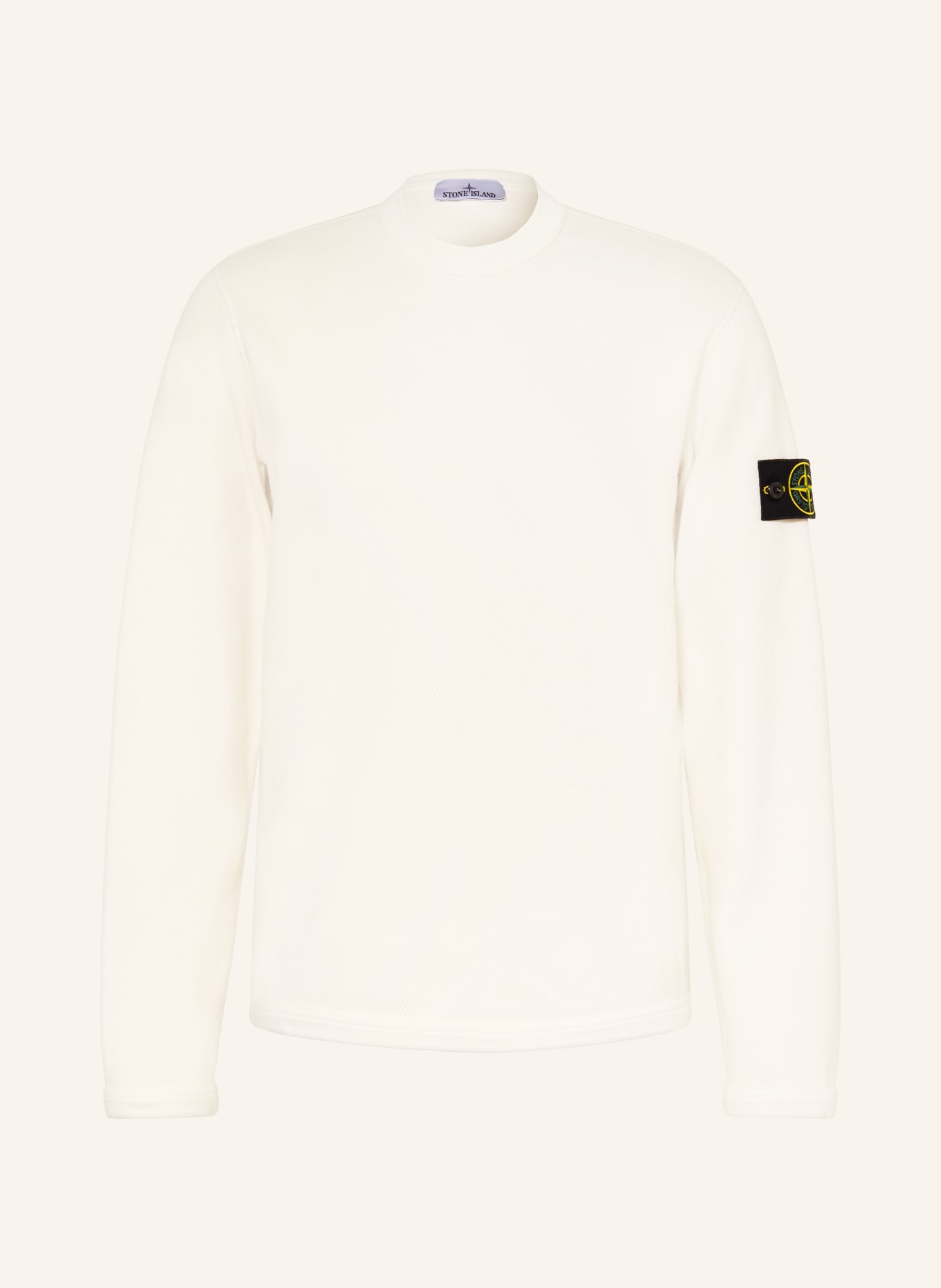 STONE ISLAND Pullover: CREME