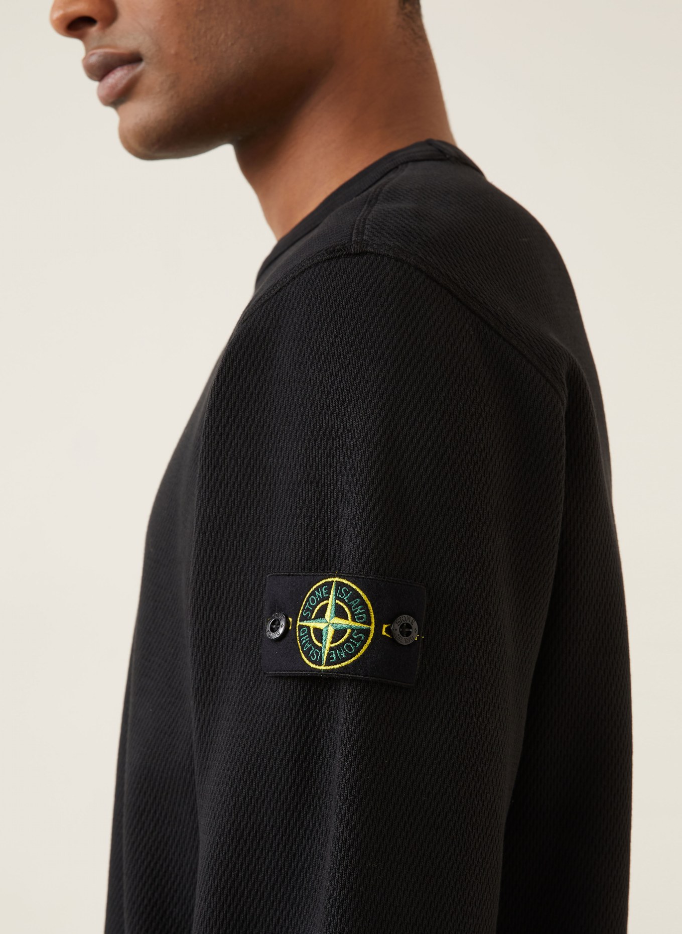 STONE ISLAND svetr: ČERNÁ