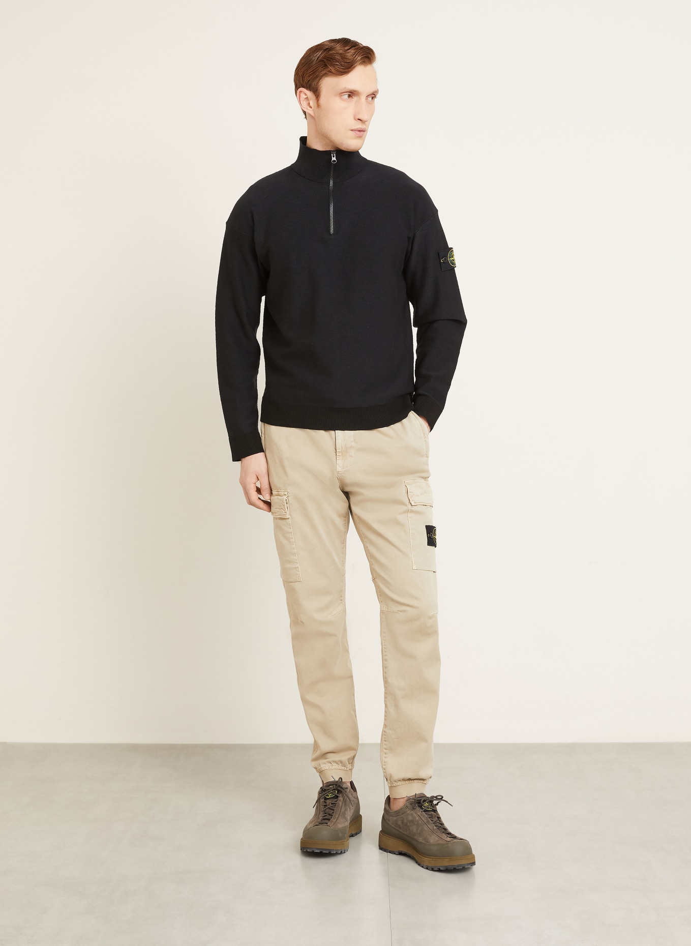 STONE ISLAND Troyer: SCHWARZ