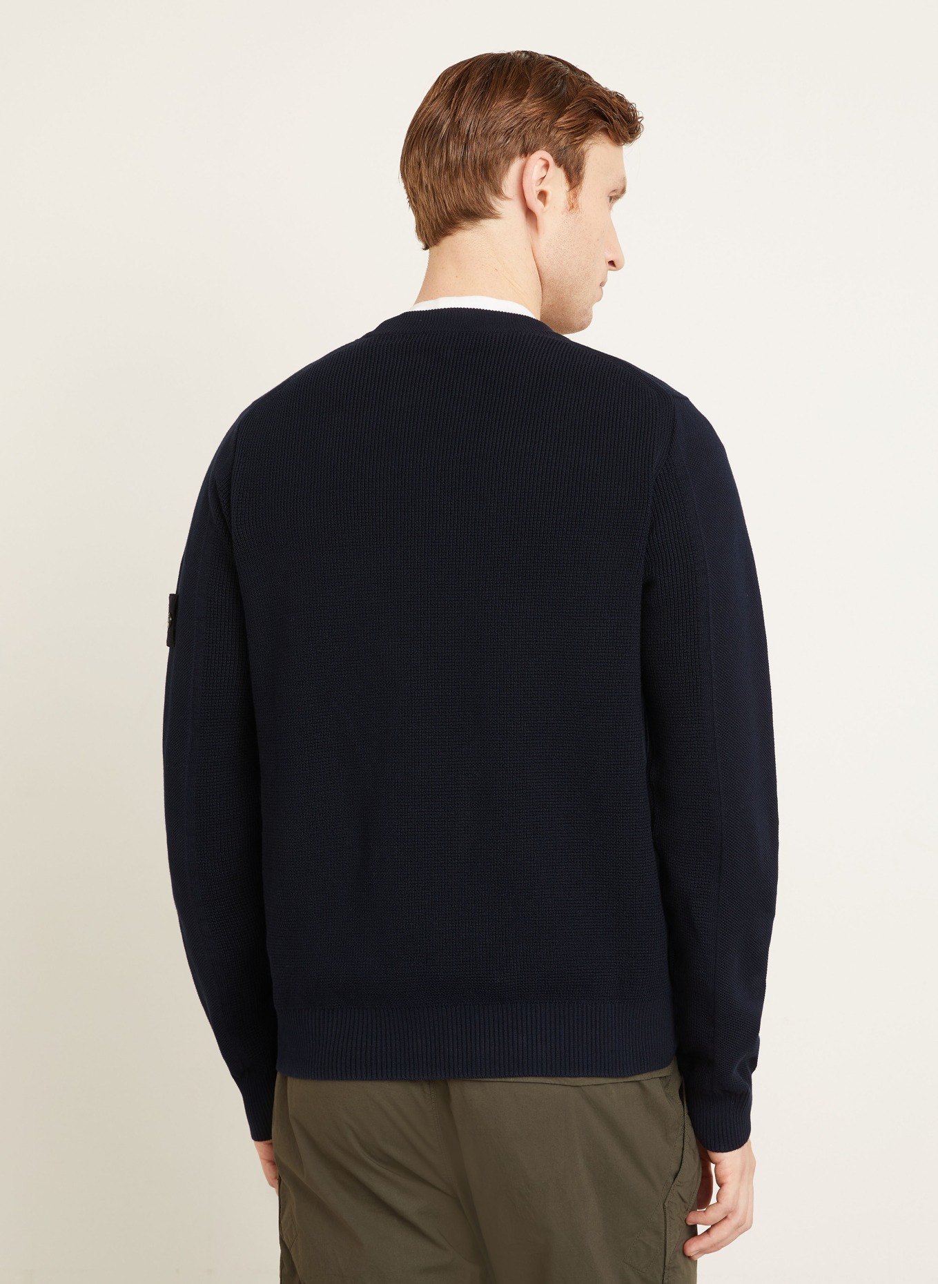 STONE ISLAND Pullover: DUNKELBLAU