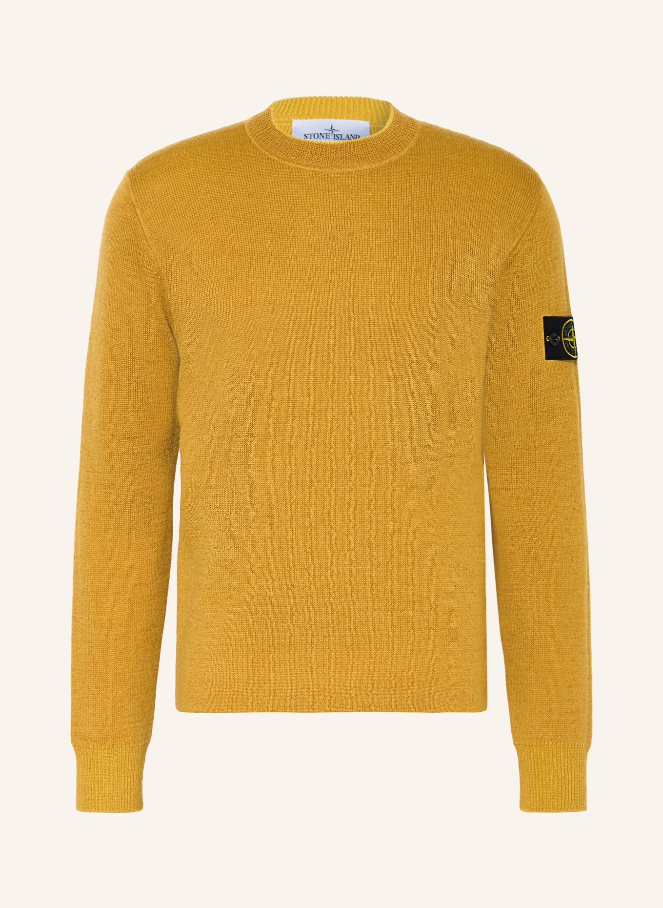 STONE ISLAND Pullover: DUNKELGELB