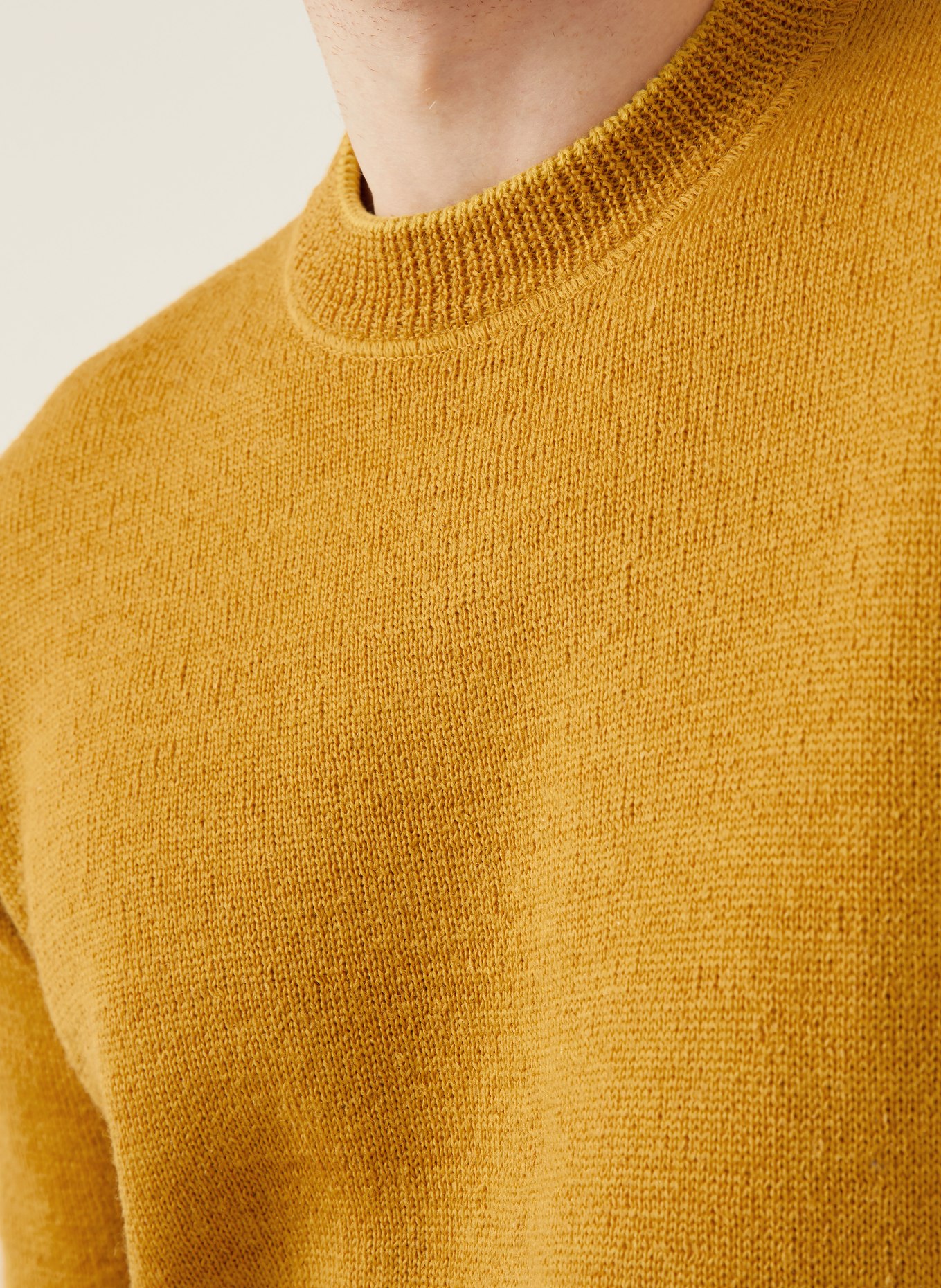 STONE ISLAND Pullover: DUNKELGELB