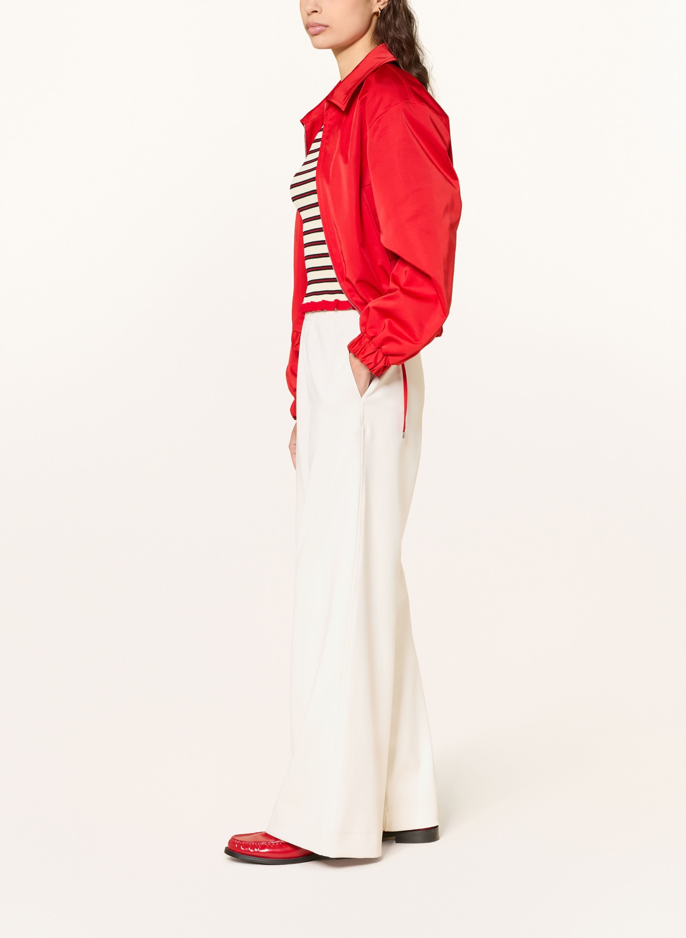 MRS & HUGS Marlenehose: CREME