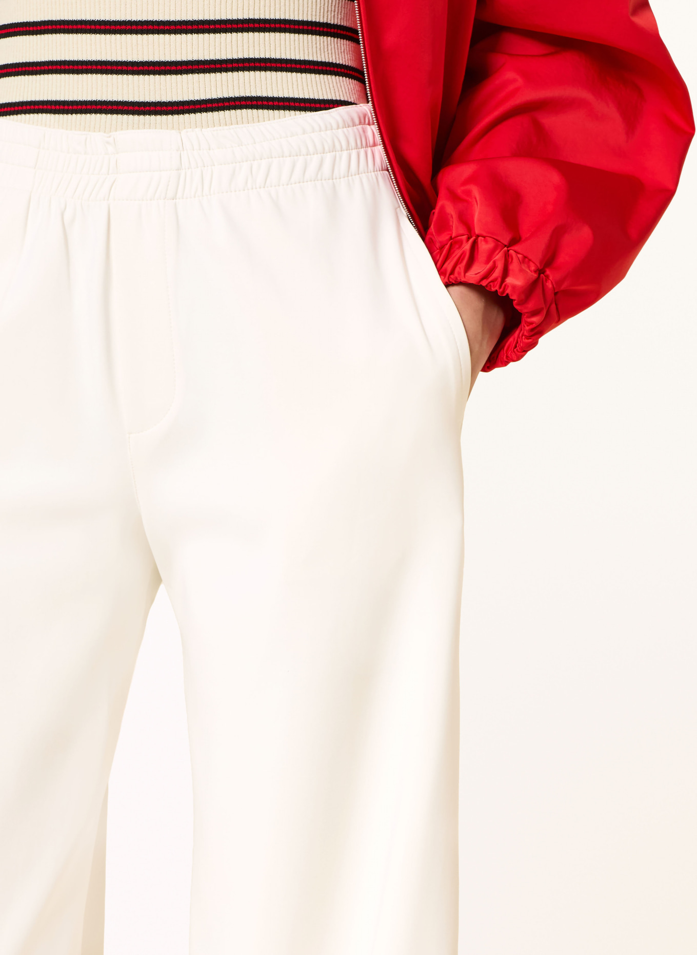 MRS & HUGS Marlenehose: CREME