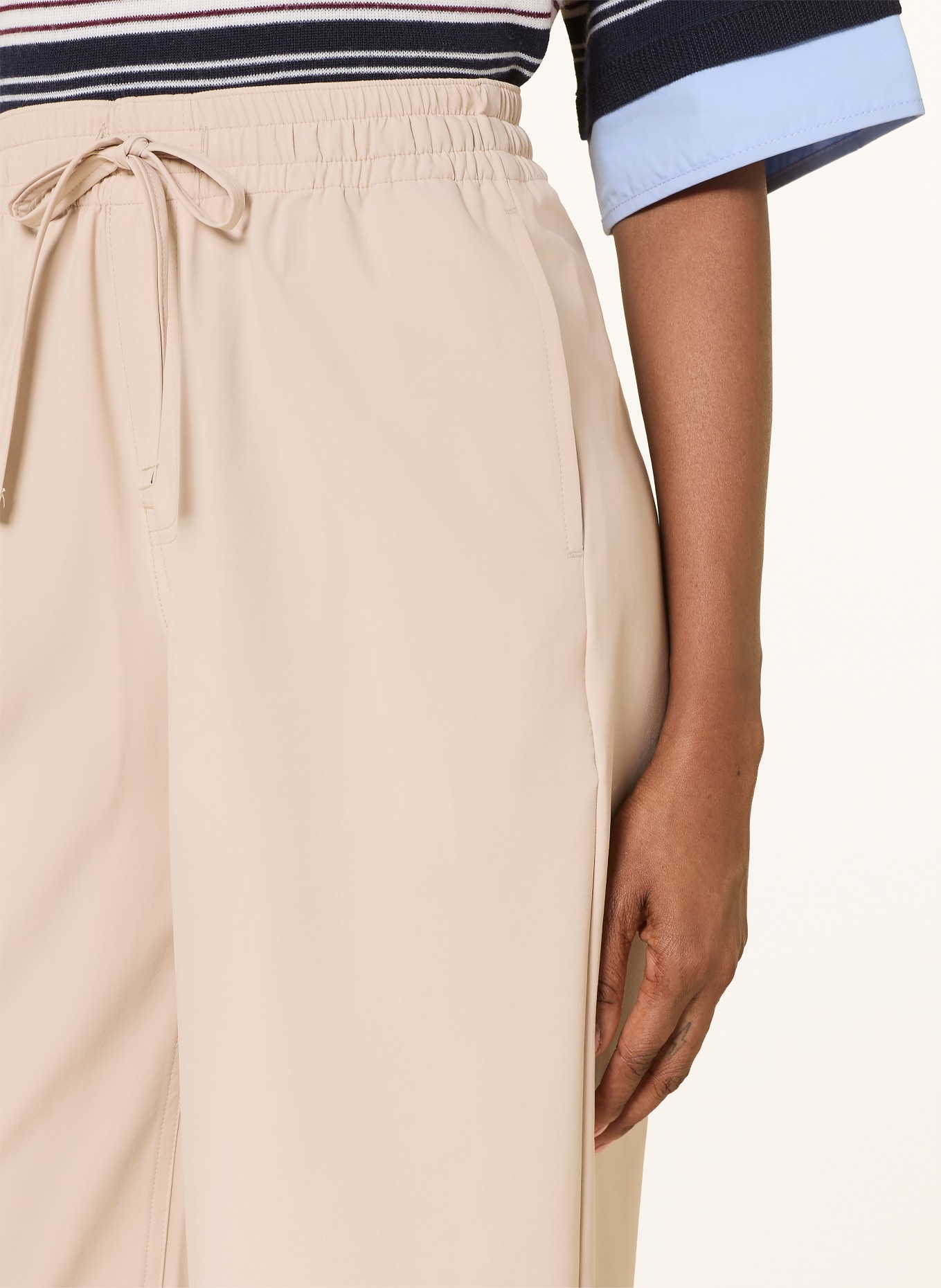 MRS & HUGS Marlene kalhoty: BÉŽOVÁ