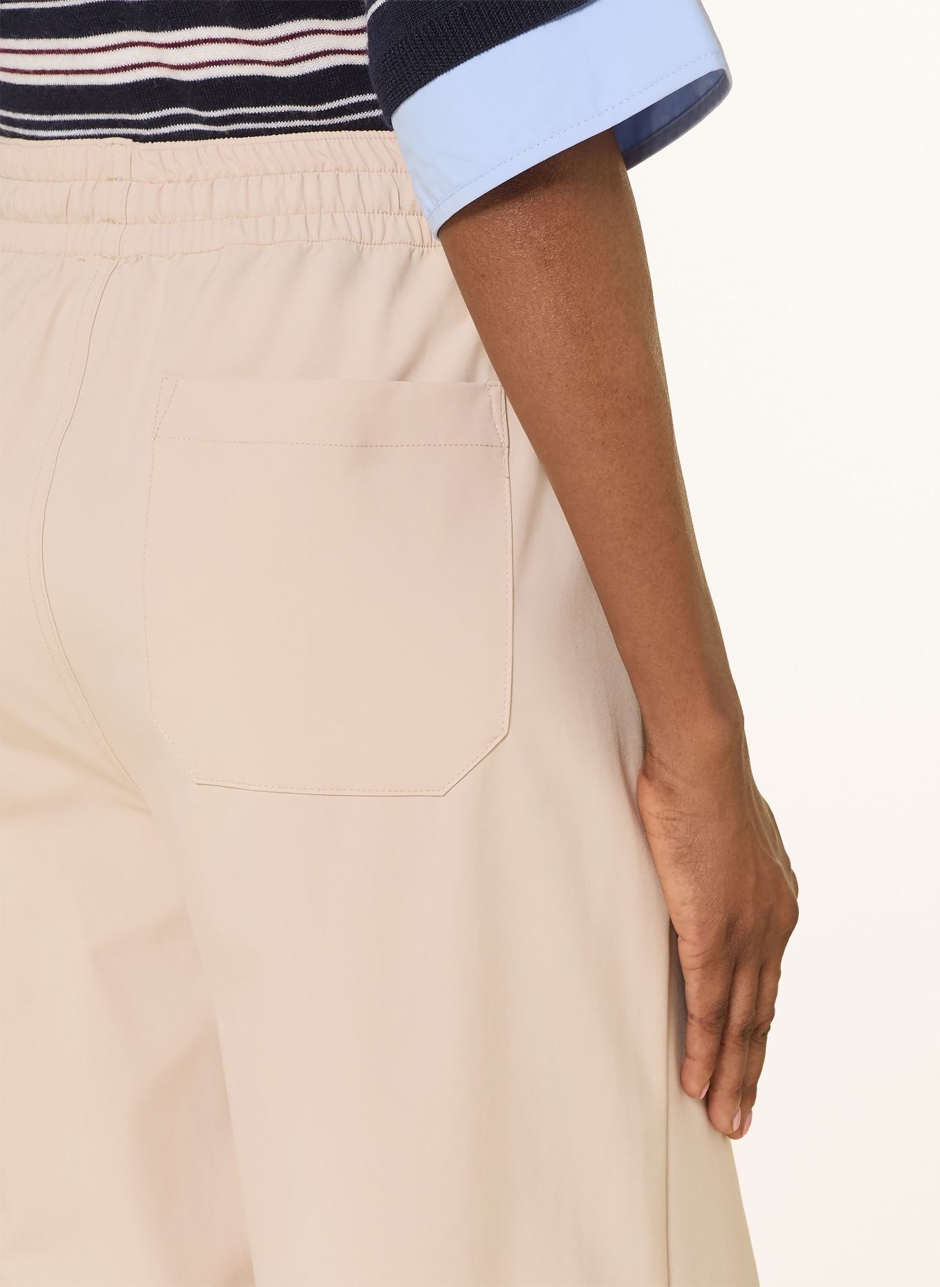 MRS & HUGS Marlene kalhoty: BÉŽOVÁ