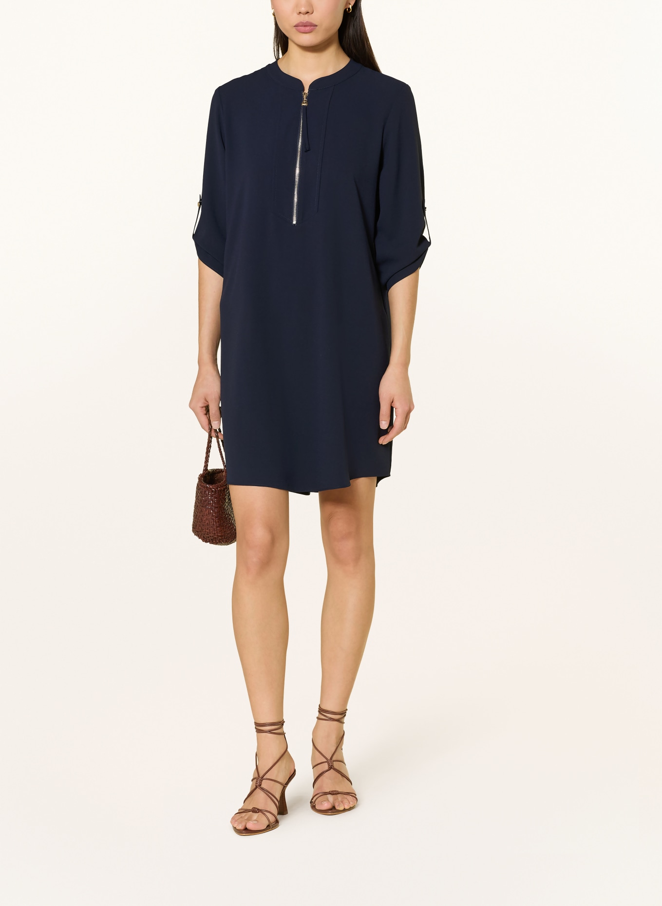 Joseph Ribkoff Kleid mit 3/4-Arm: DUNKELBLAU