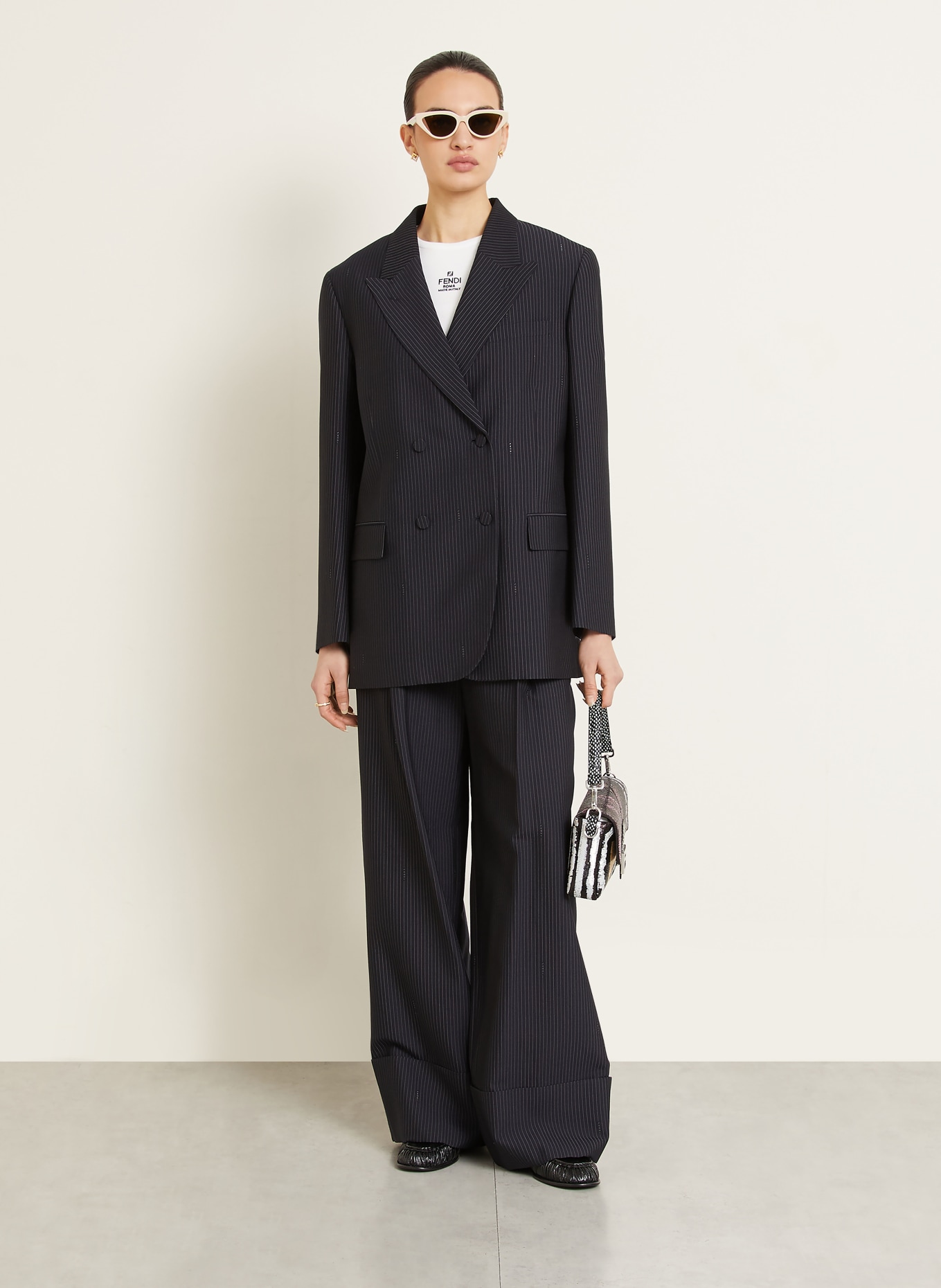 FENDI Longblazer: DUNKELBLAU