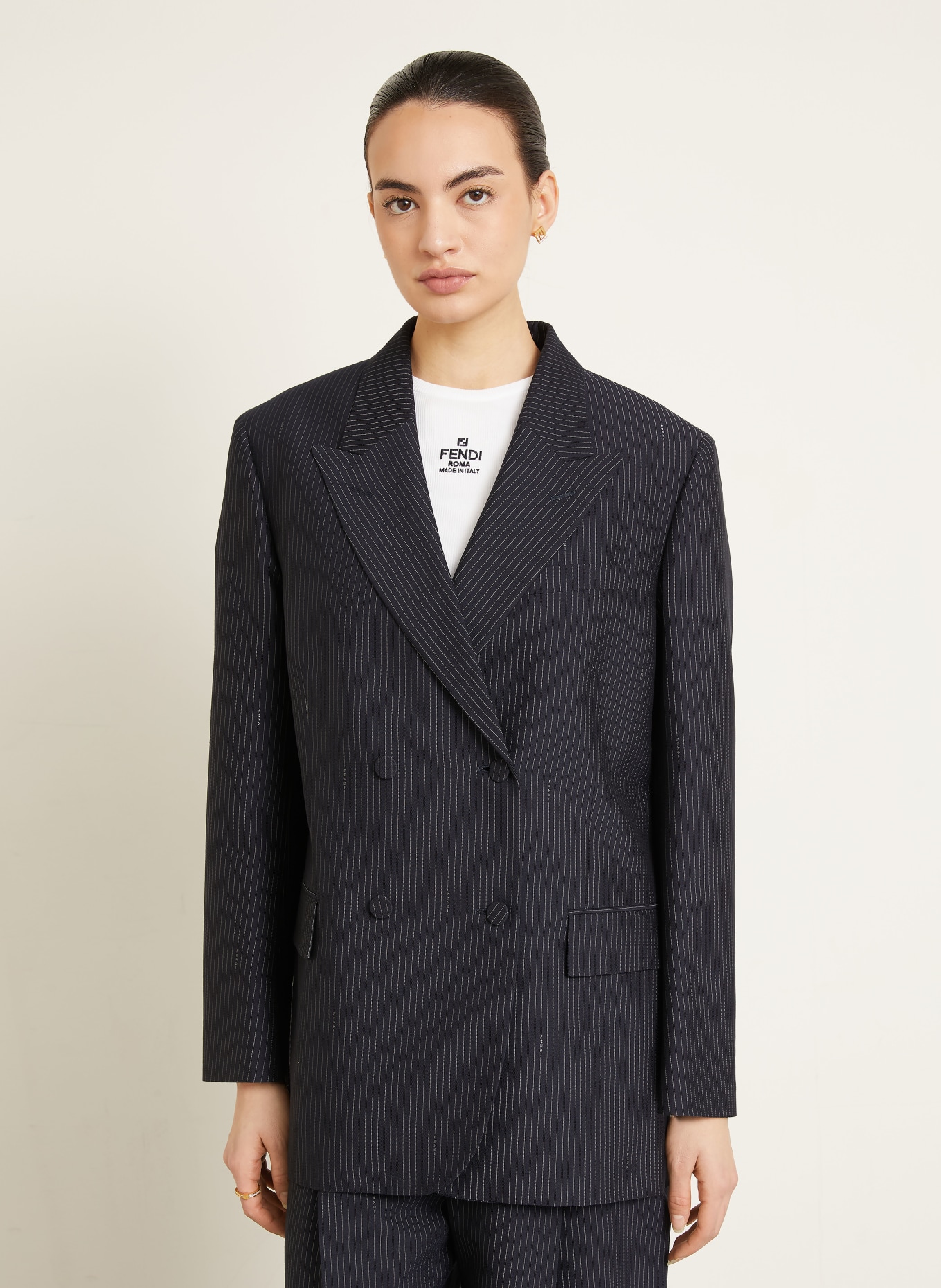 FENDI Longblazer: DUNKELBLAU