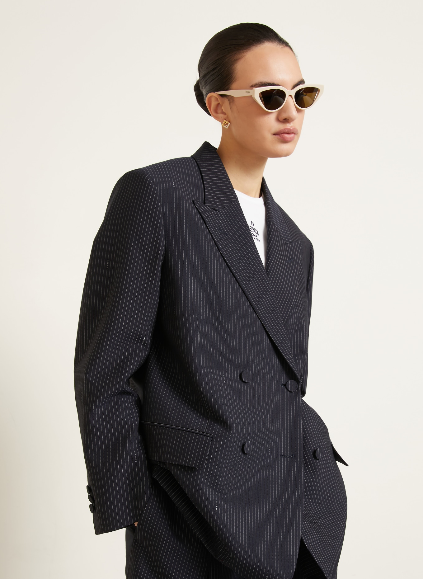 FENDI Longblazer: DUNKELBLAU