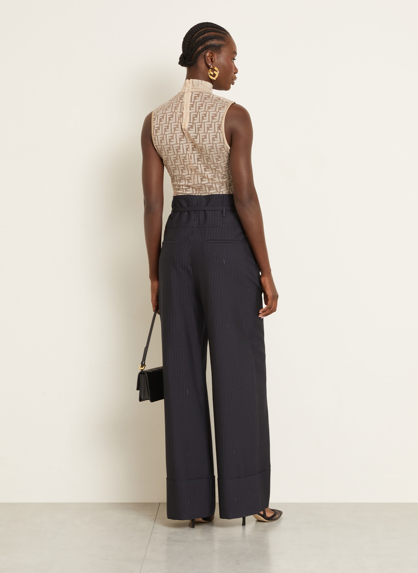 FENDI Blusentop: BEIGE