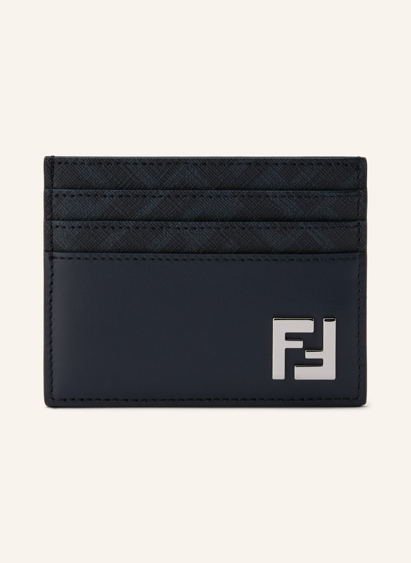 FENDI Kartenetui: DUNKELBLAU