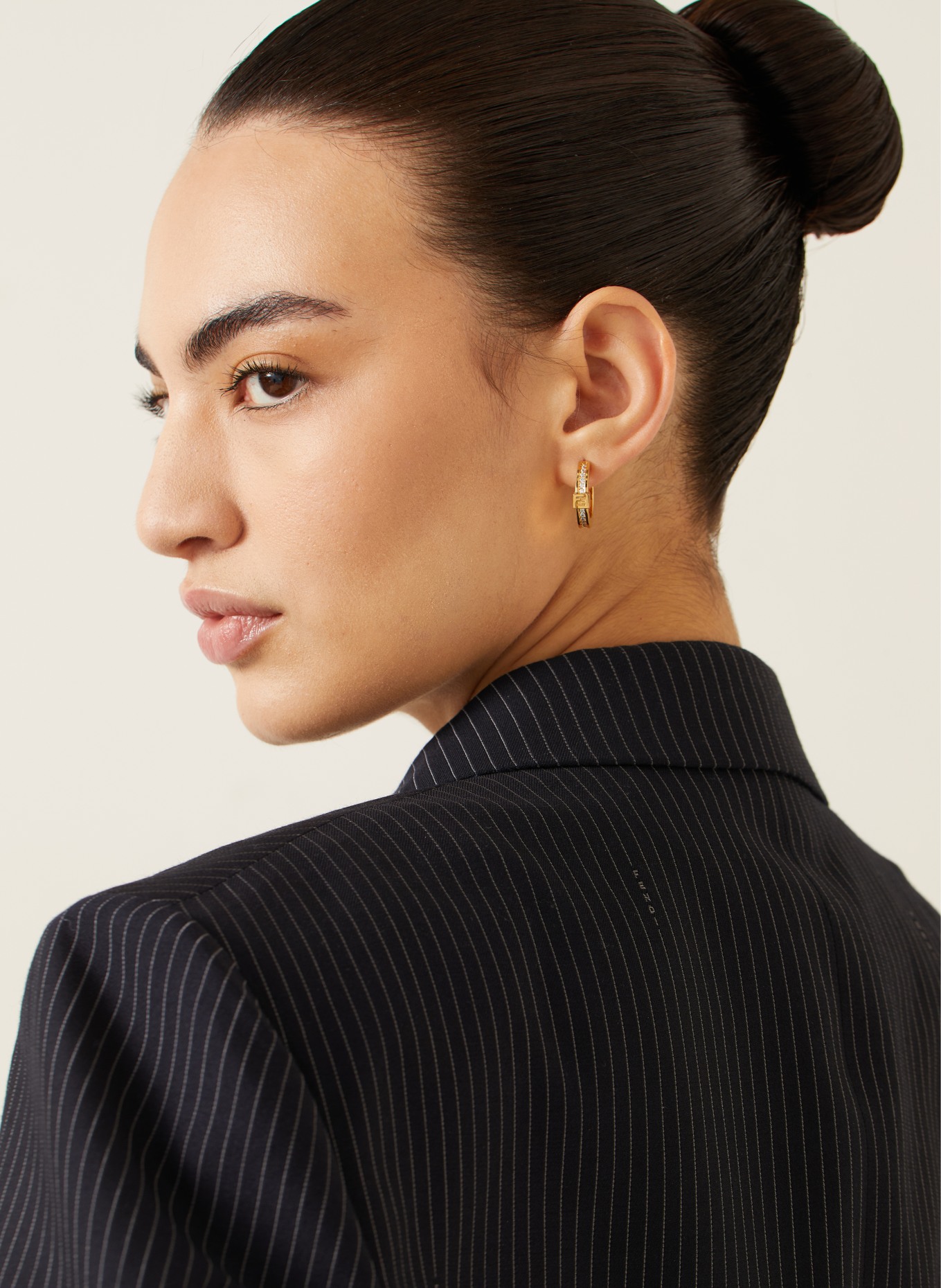 FENDI Creolen FOREVER FENDI: GOUD / WIT