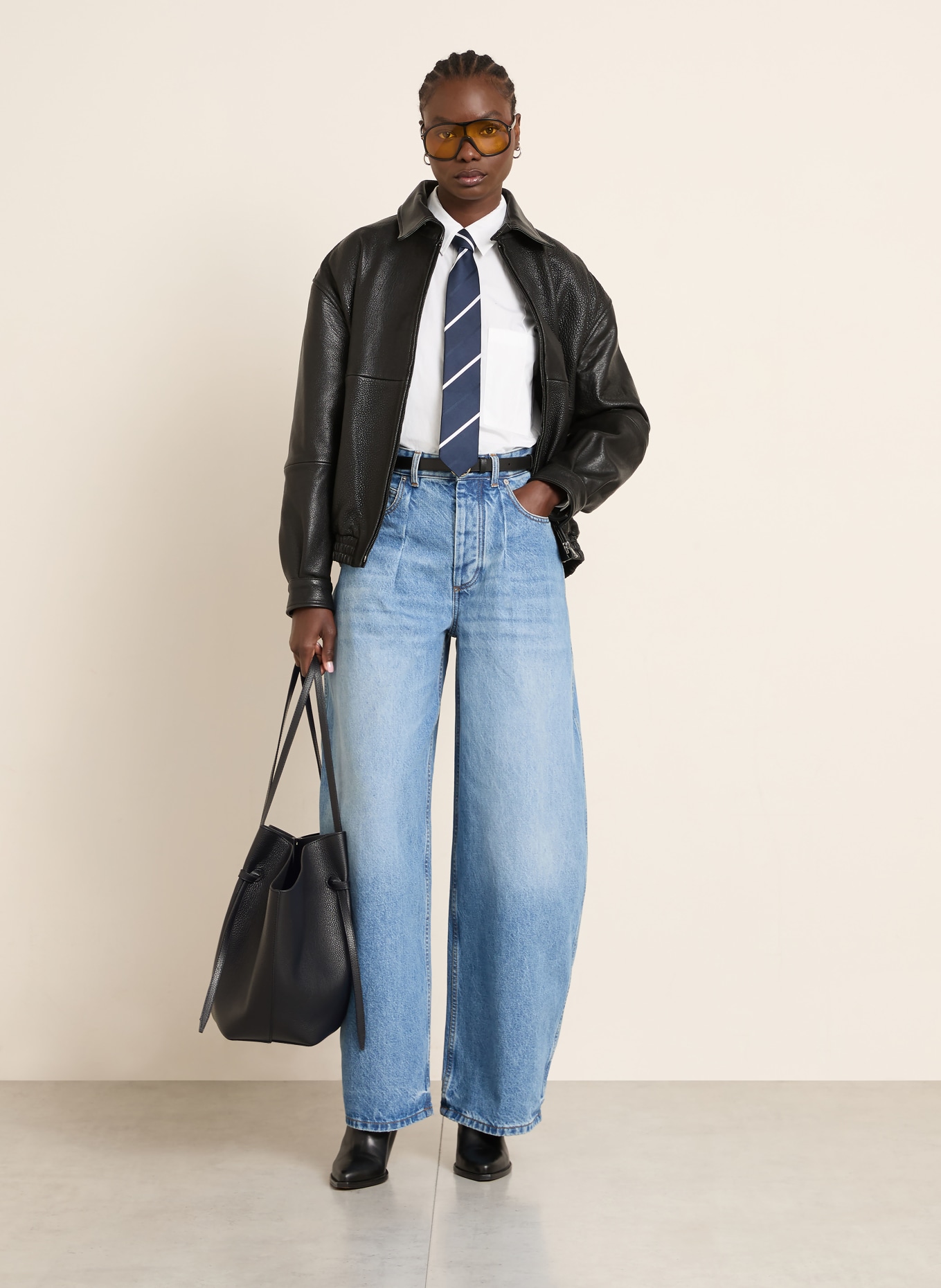 YUZEFI Shopper MOCHI: ZWART