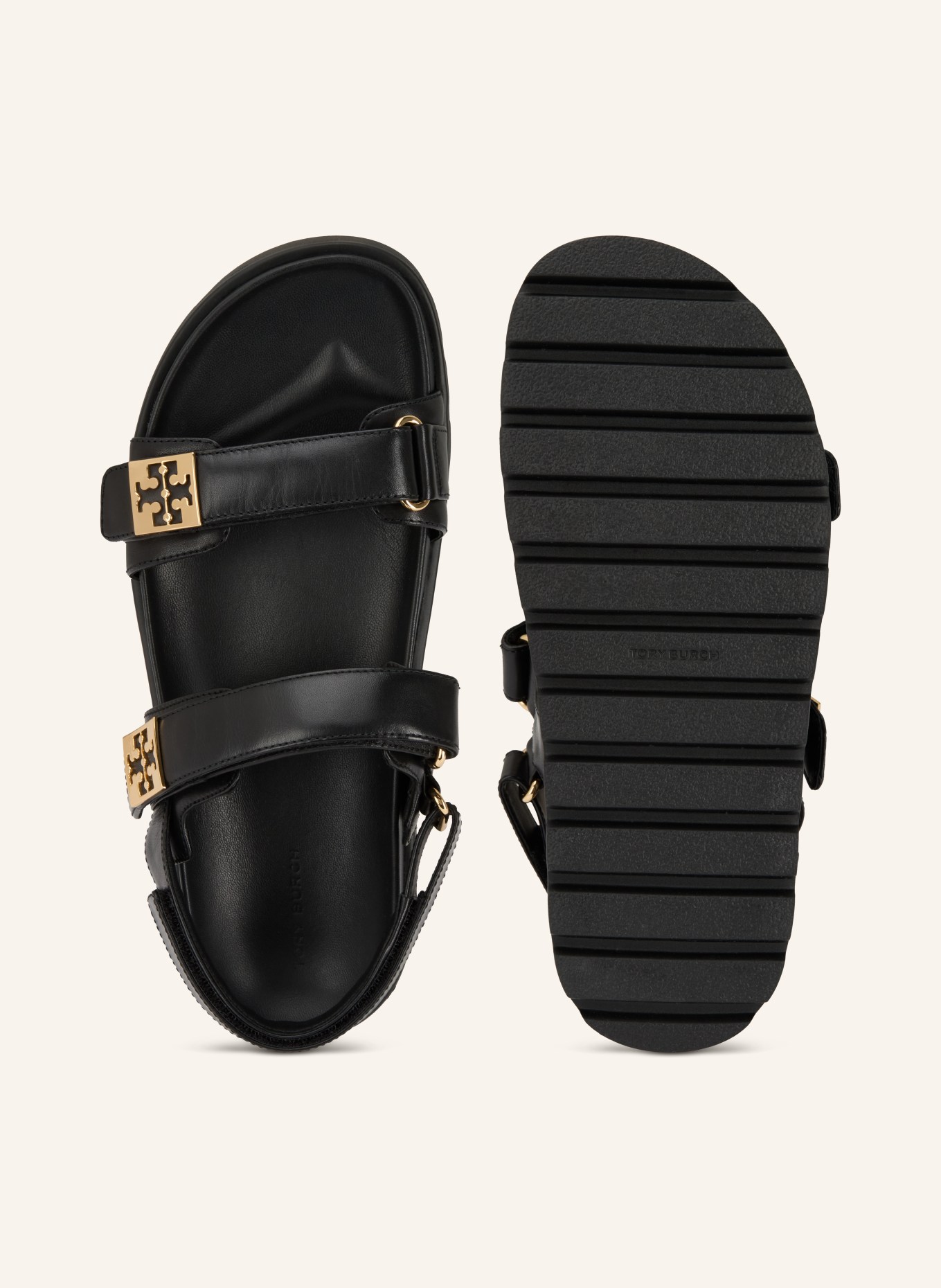 TORY BURCH Sandales MELLOW: NOIR