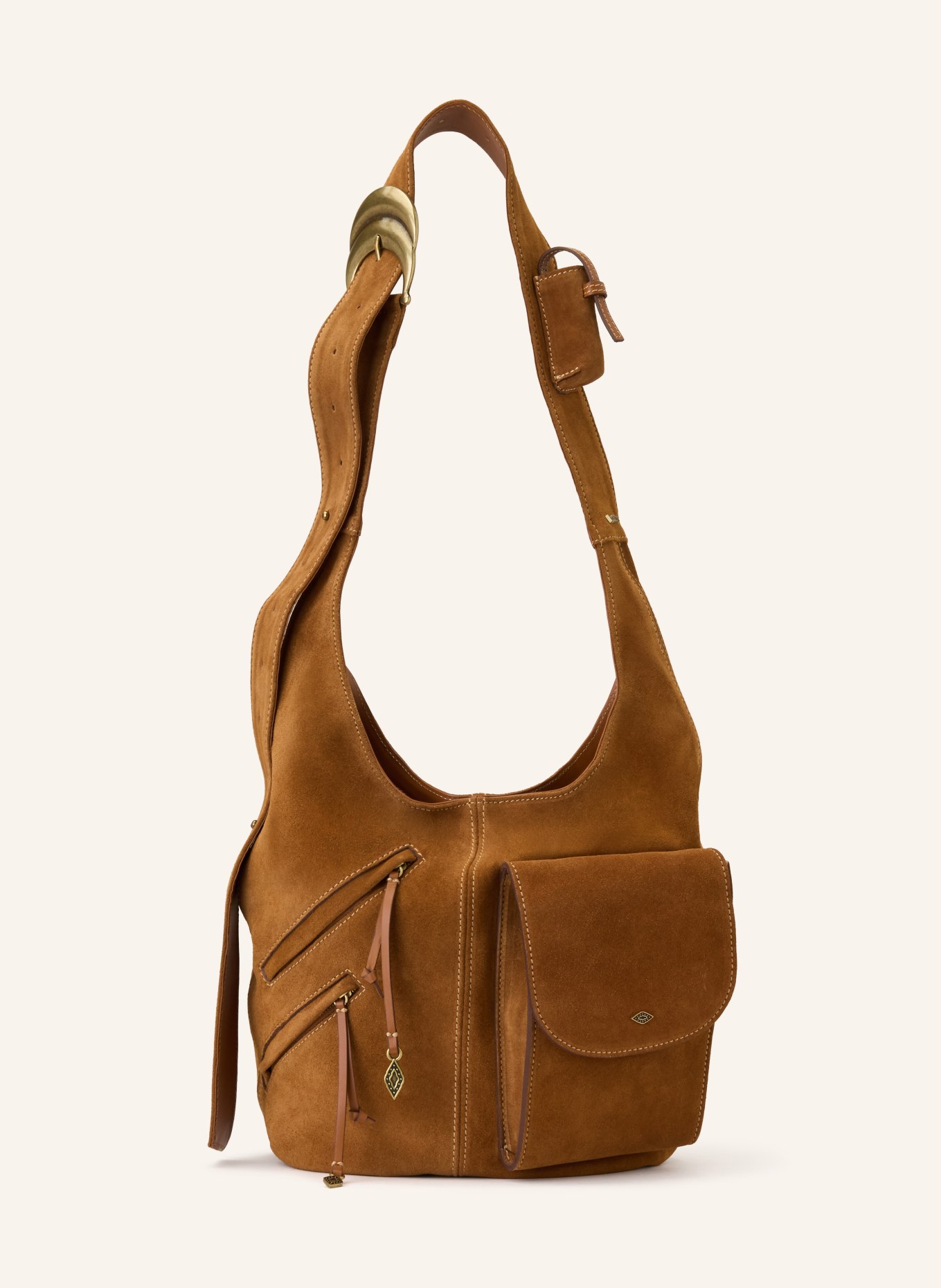 ba&sh Beuteltasche YOUYOU: BRAUN