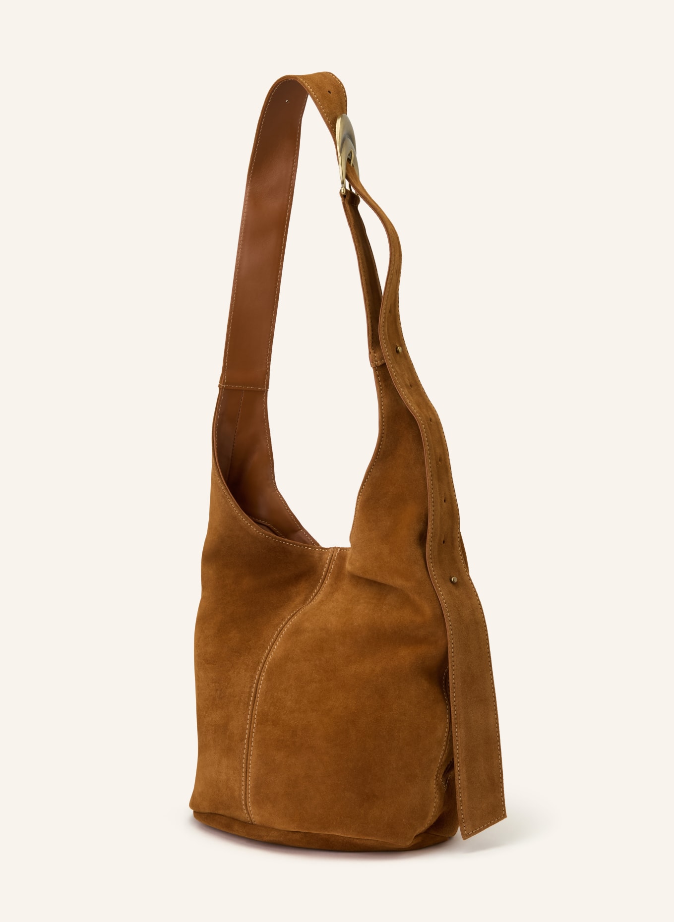 ba&sh Beuteltasche YOUYOU: BRAUN