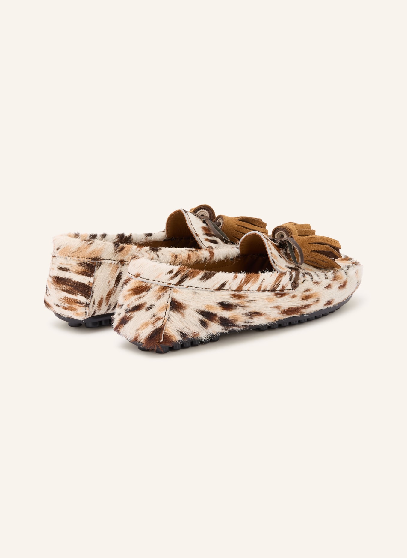 Toral Mokassins SHIBU: BRAUN / ECRU