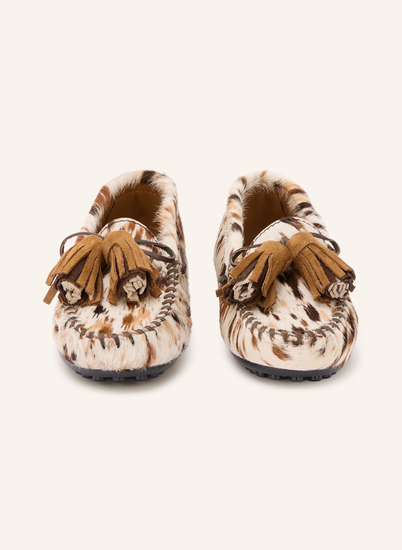 Toral Mokassins SHIBU: BRAUN / ECRU