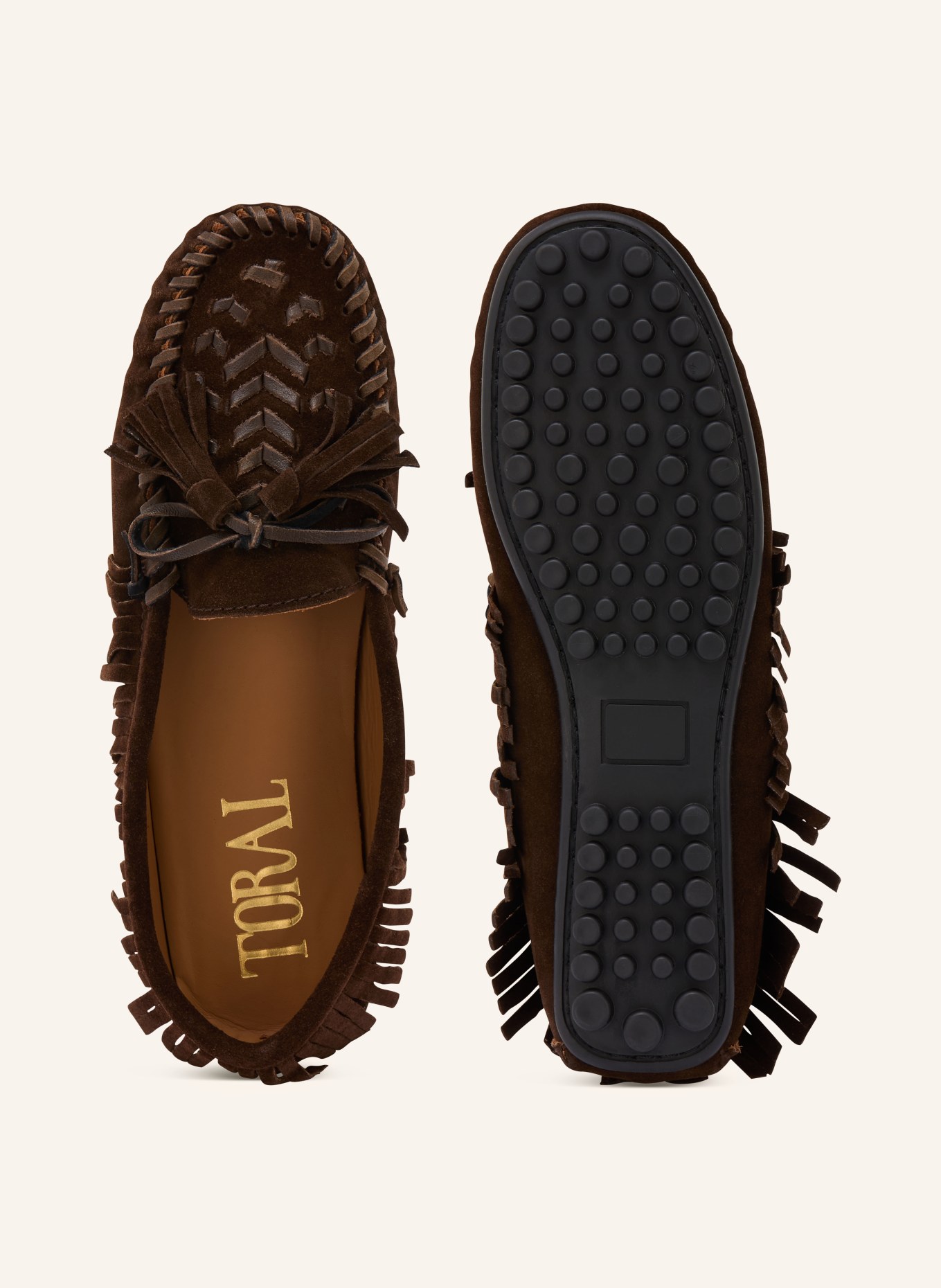 Toral Mokassins MOMO: DUNKELBRAUN