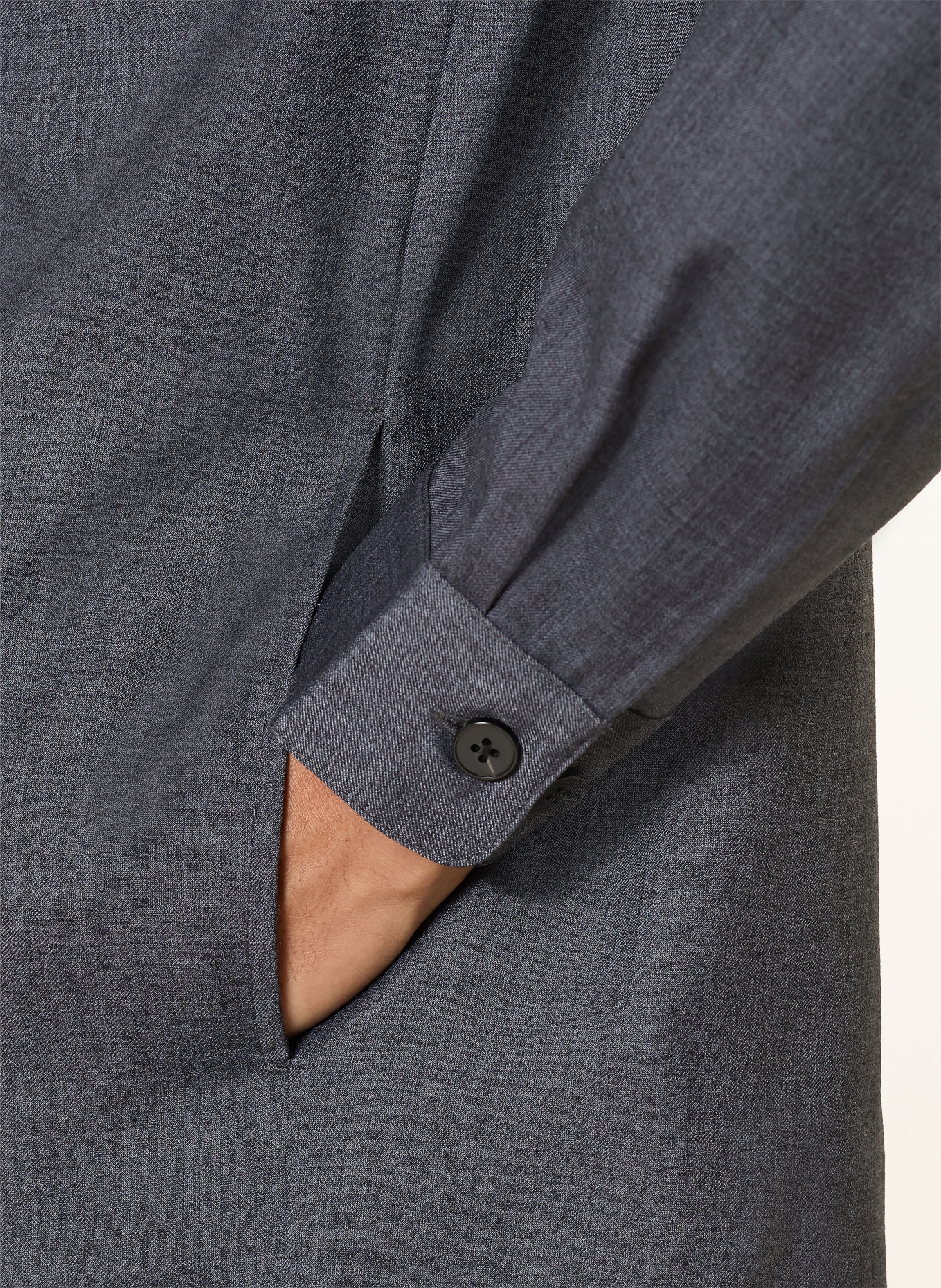 SAMSØE SAMSØE SADAMON overshirt: DARK GRAY