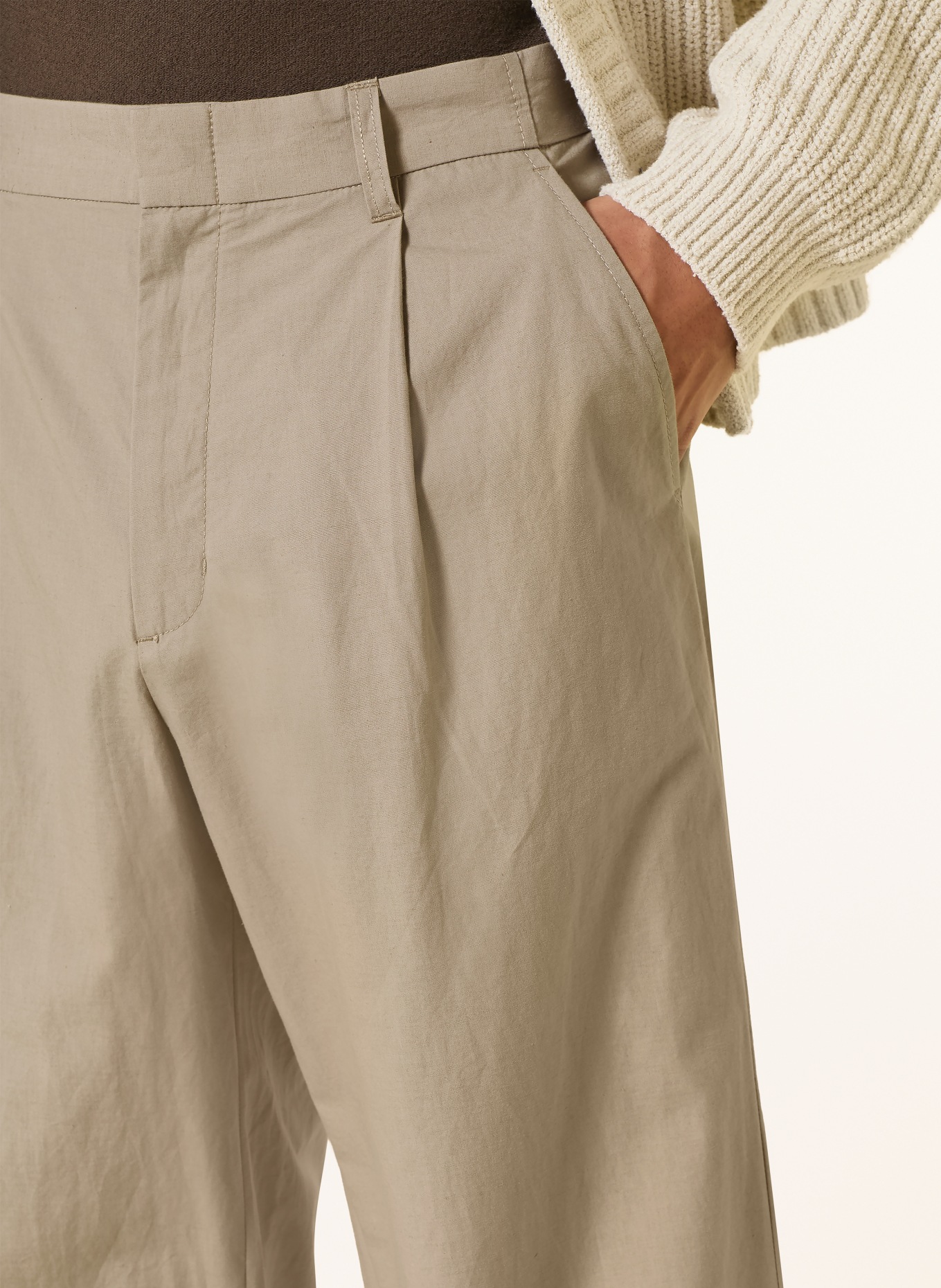 SAMSØE  SAMSØE Chino SAVALENTIN Regular Fit: BEIGE