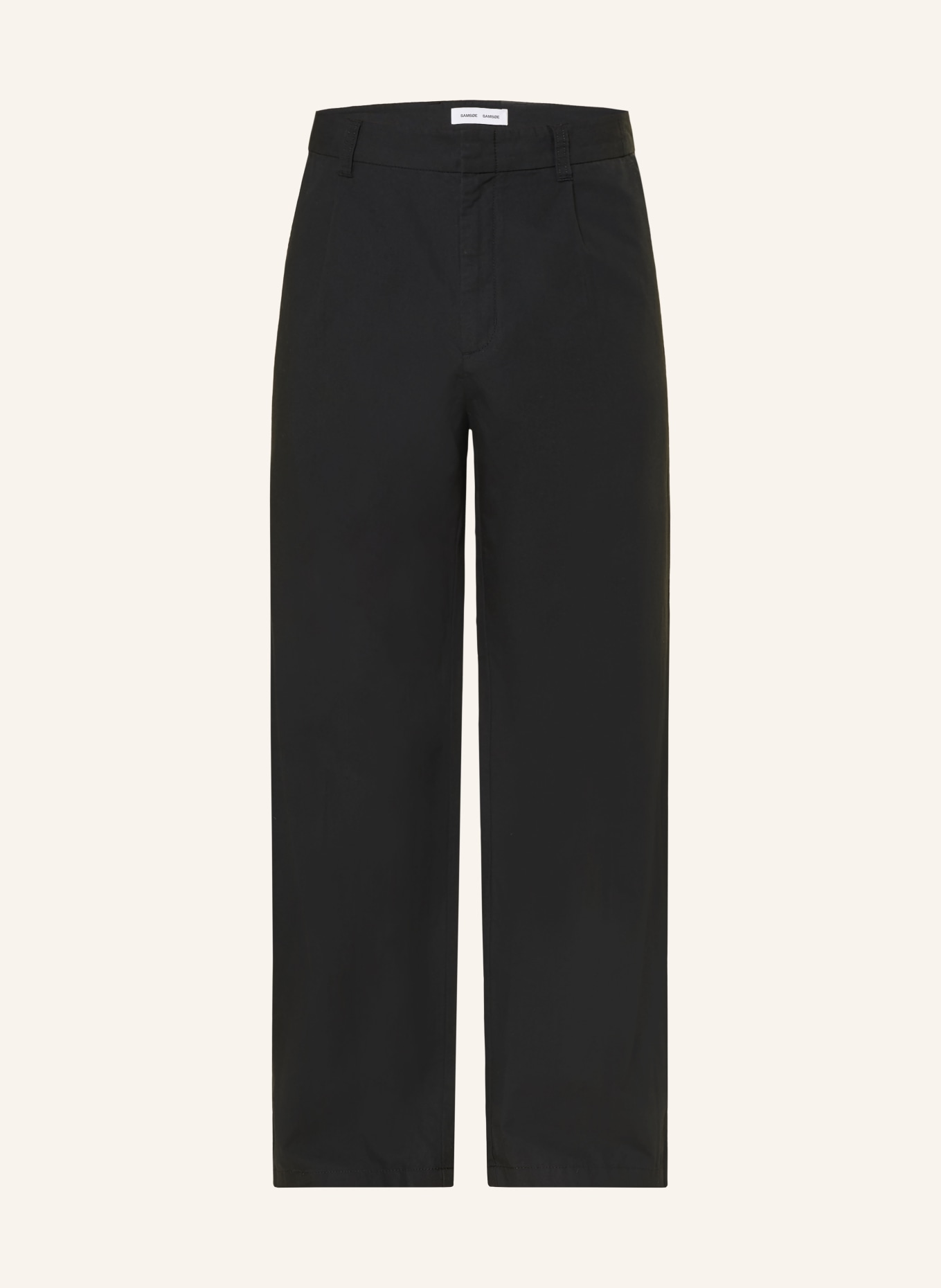 SAMSØE  SAMSØE Chino SAVALENTIN Regular Fit: BLACK