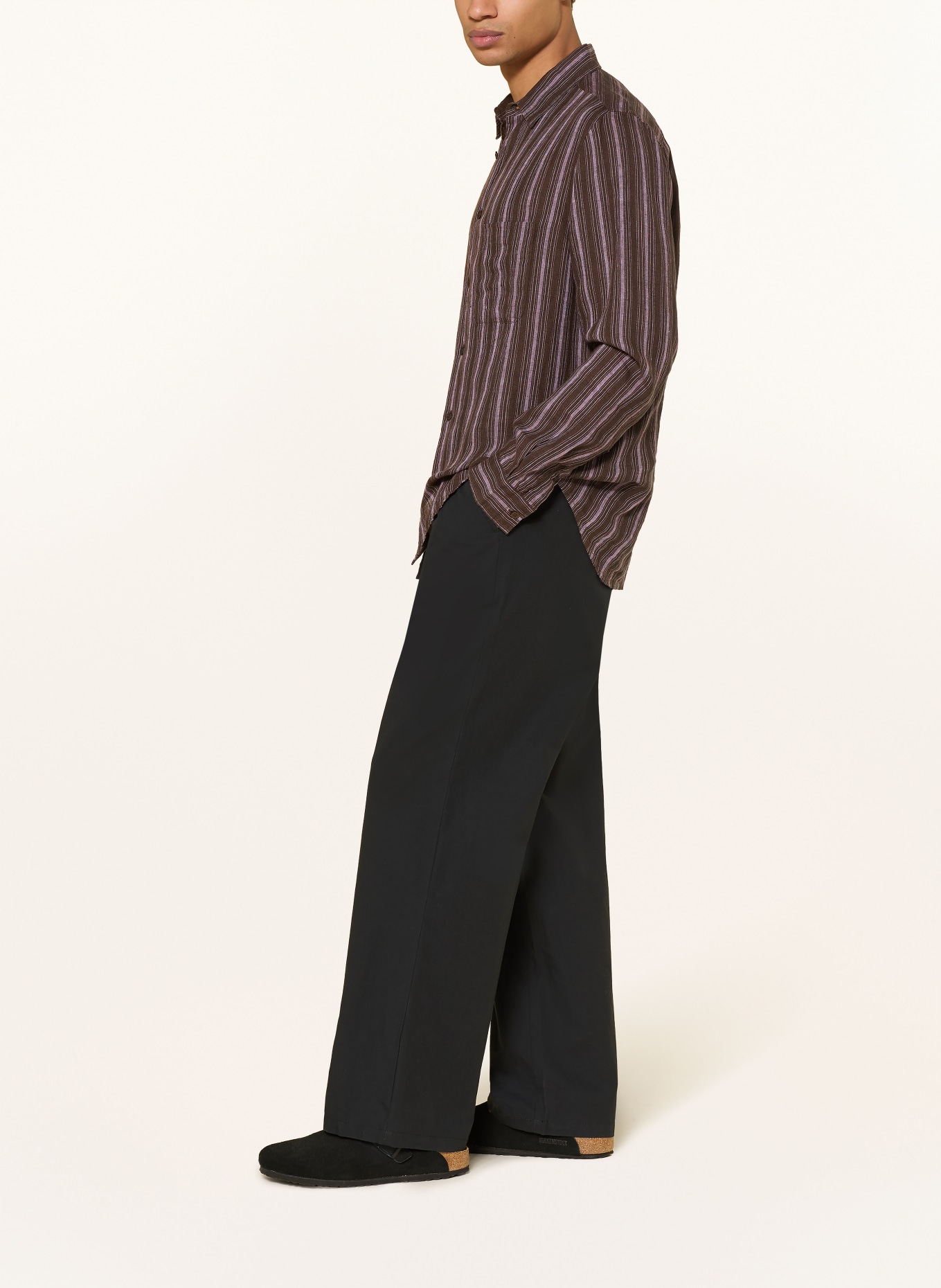 SAMSØE  SAMSØE Chino SAVALENTIN Regular Fit: BLACK