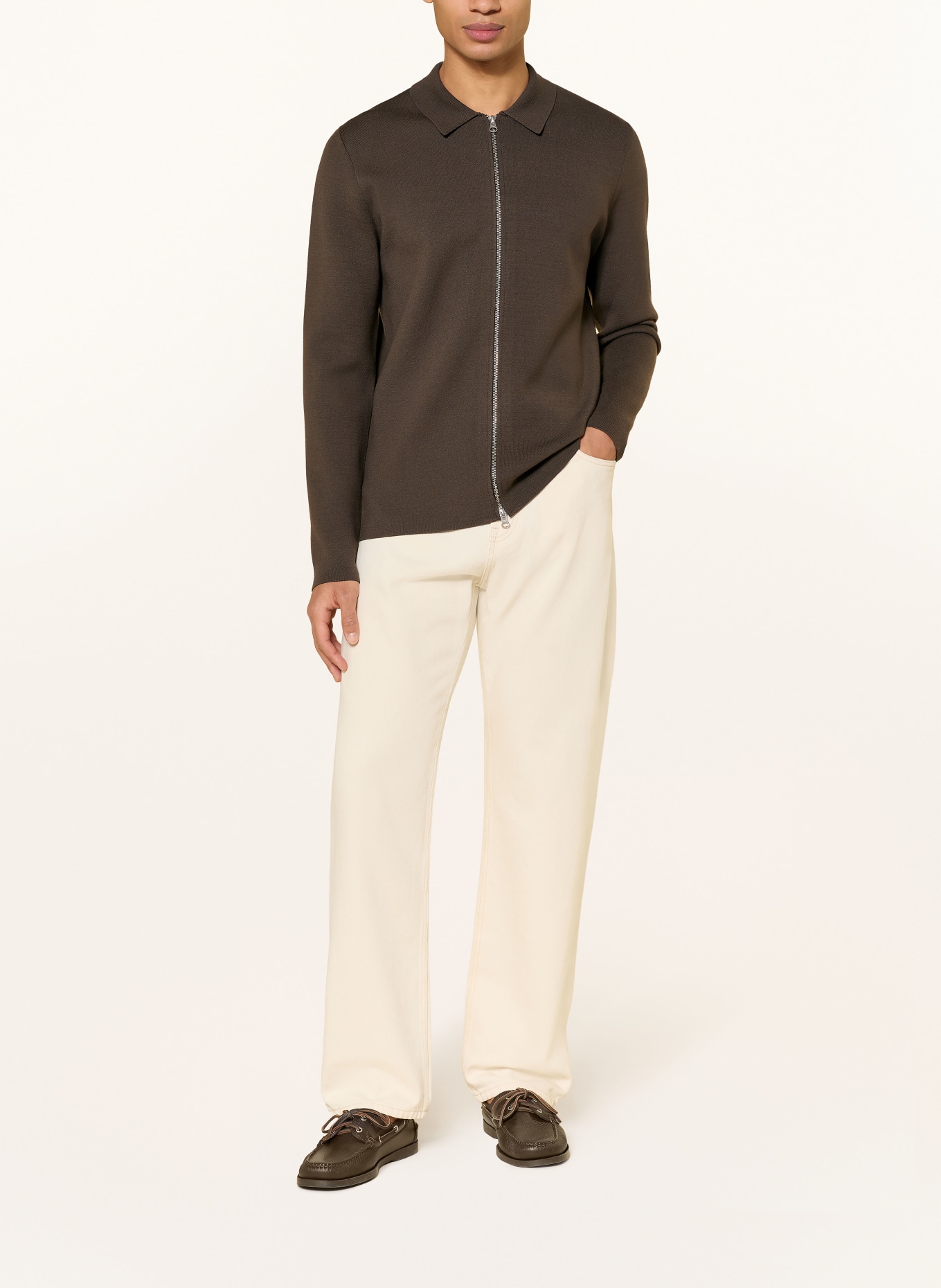SAMSØE  SAMSØE SAMATT cardigan: DARK BROWN