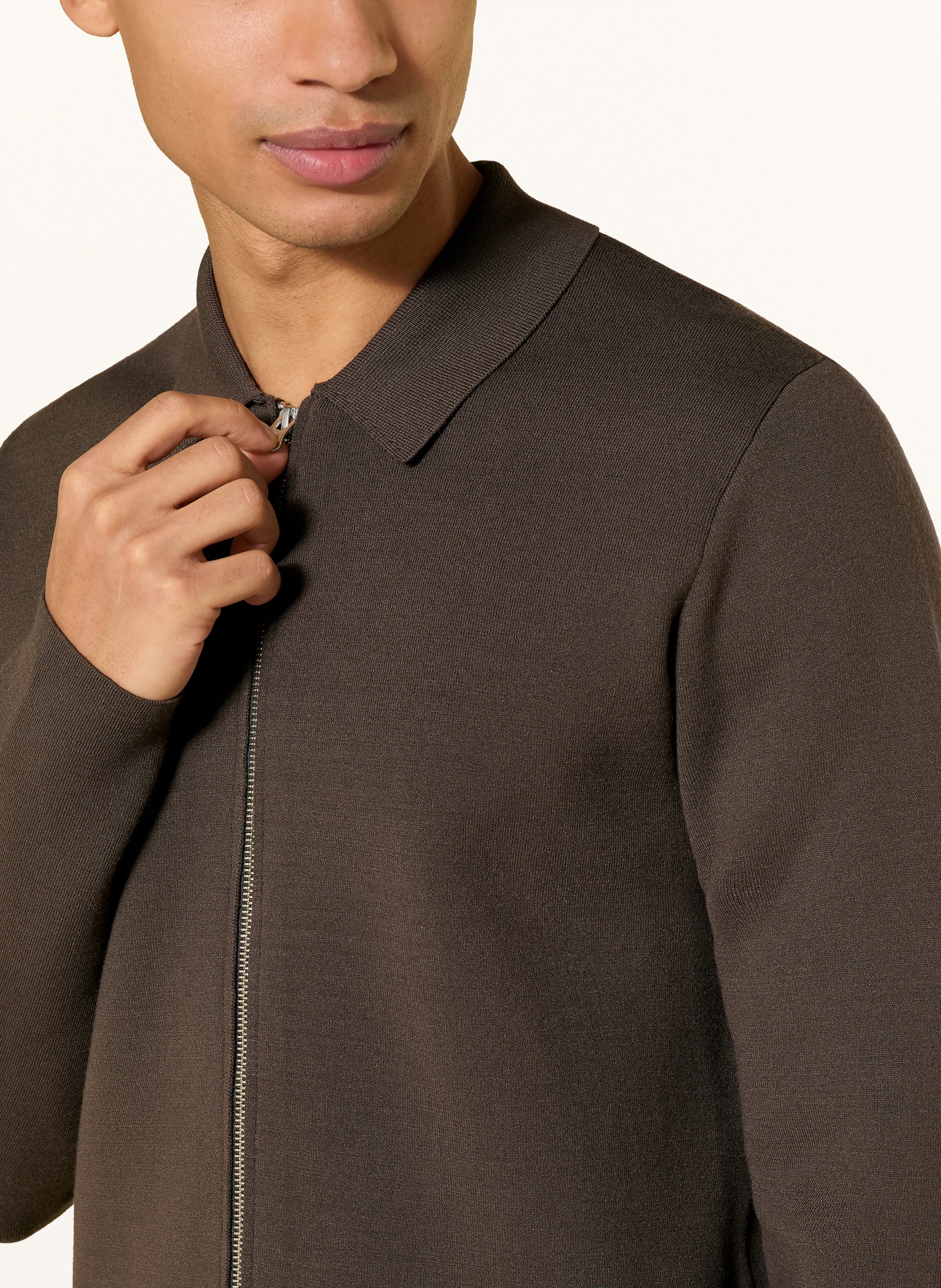 SAMSØE  SAMSØE SAMATT cardigan: DARK BROWN