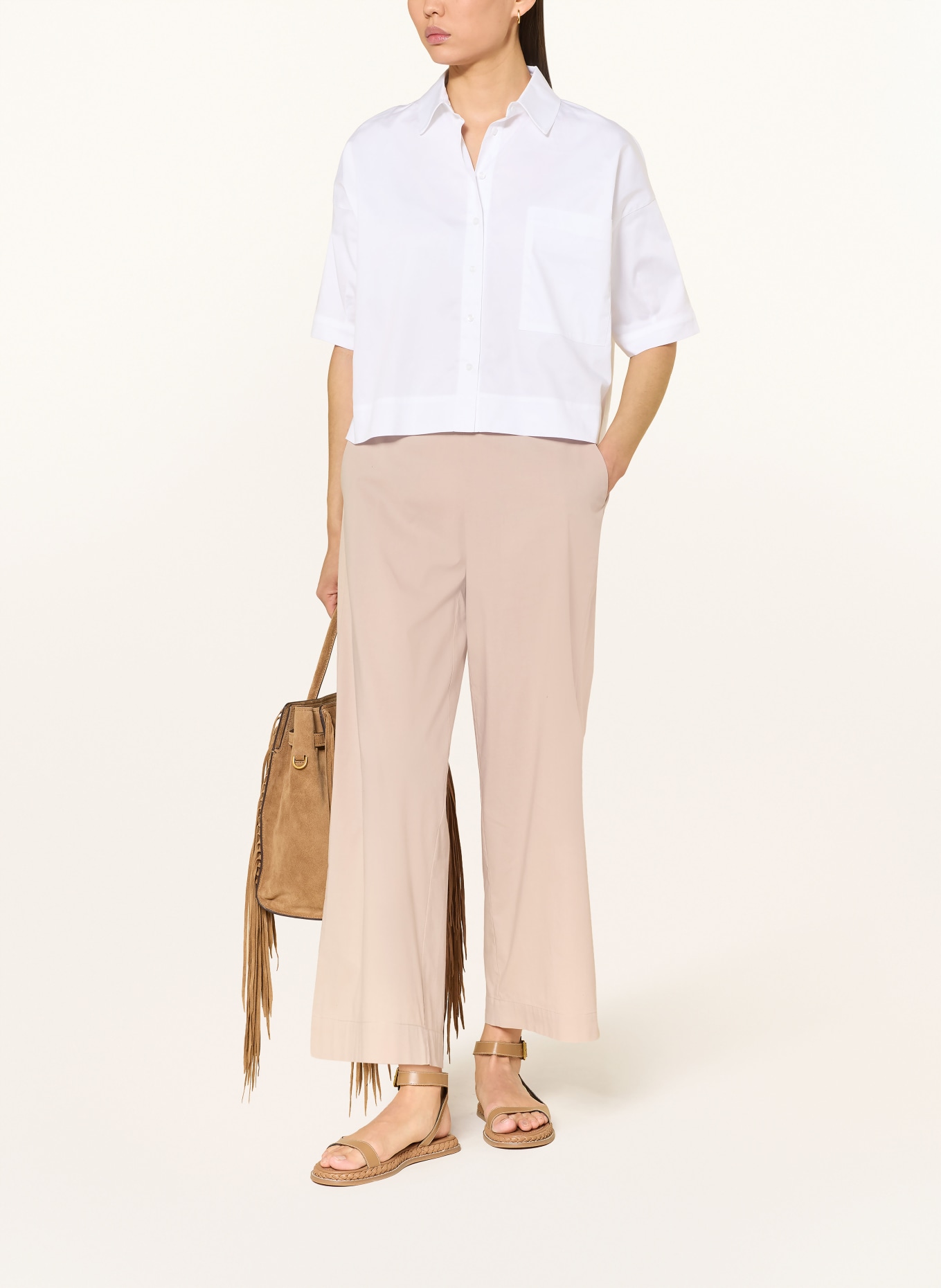 MORE & MORE Culotte: BÉŽOVÁ