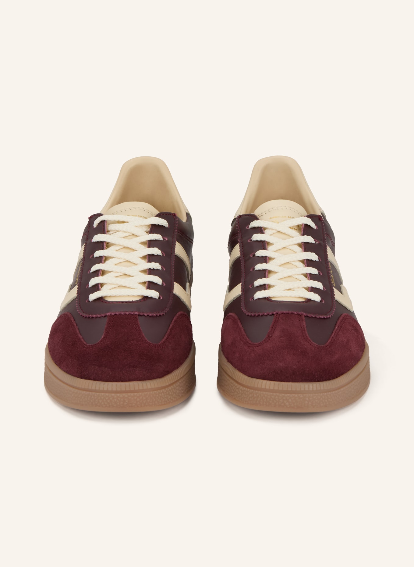 GANT Sneaker CUZIMA: DUNKELROT / BEIGE